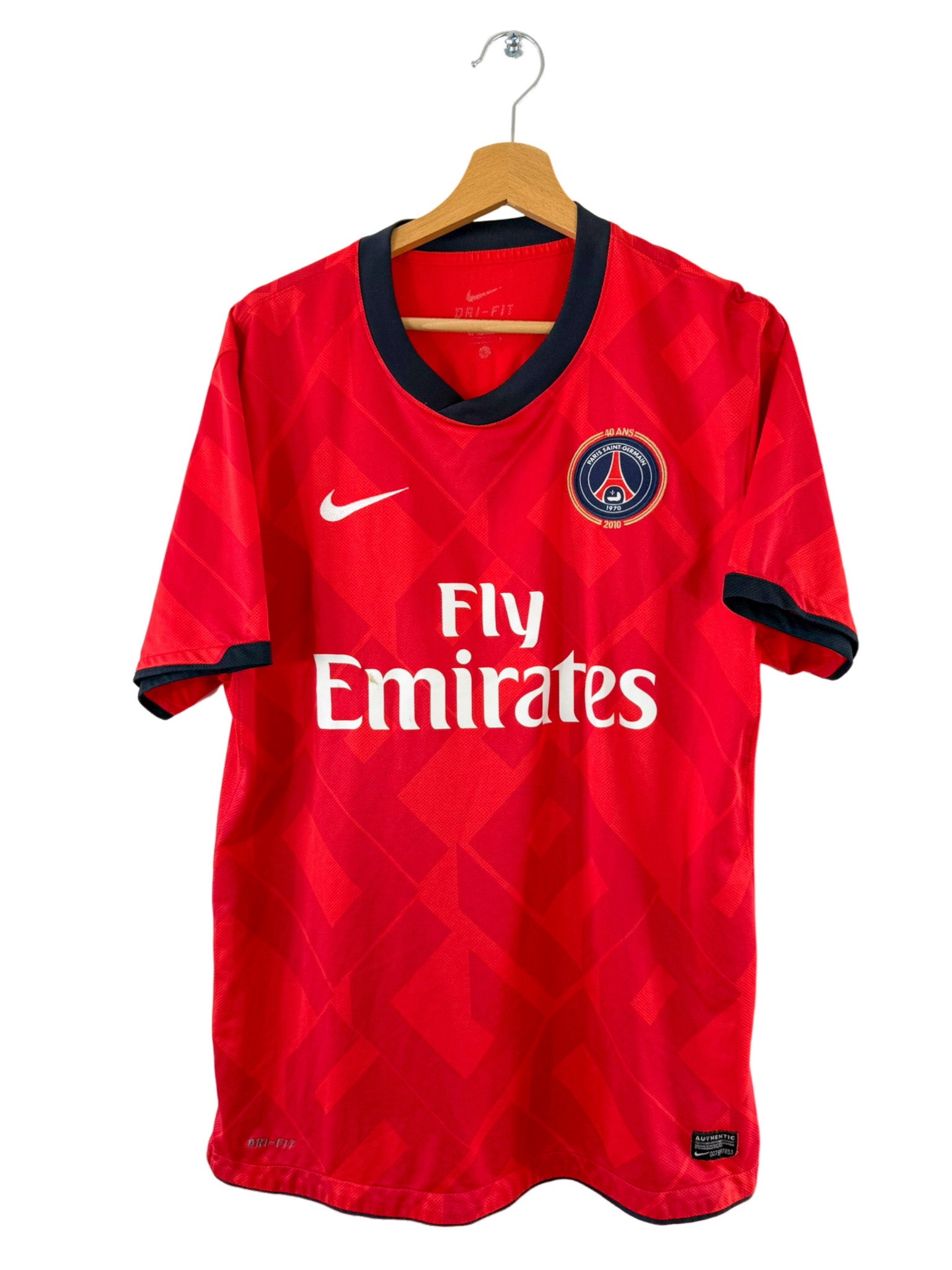 2010/2011 - Camiseta de visitante del PSG [#7 Giuly] Nike - Talla L