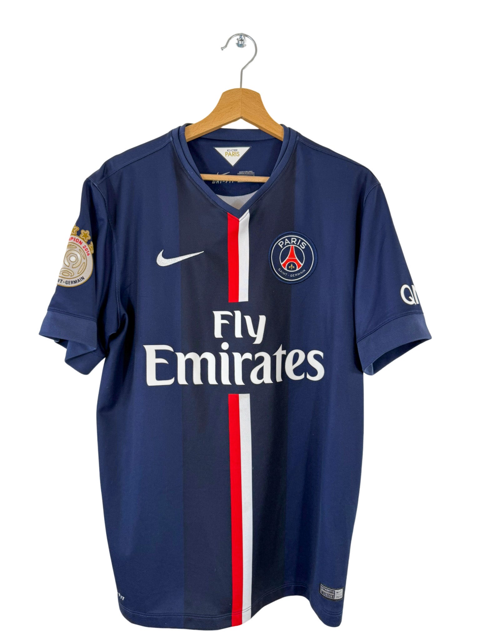 2015/2016 - Camiseta local del PSG [#4 Cabaye] Nike - Talla L