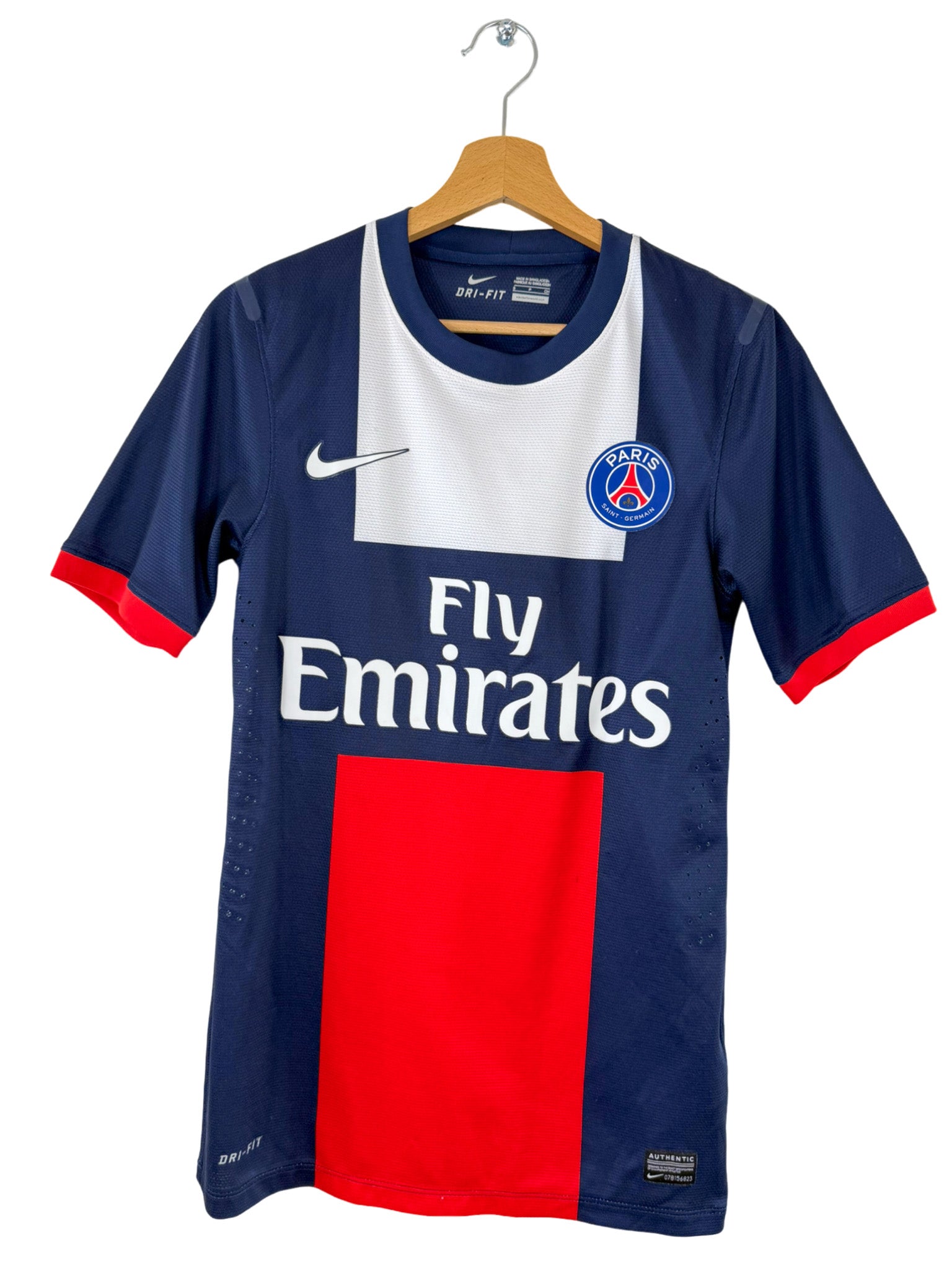 2013/2014 - Camiseta local del PSG [#4 Cabaye] Nike *Versión Pro* - Talla S
