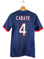 2013/2014 - Maillot PSG domicile [#4 Cabaye] *Version Pro* - S