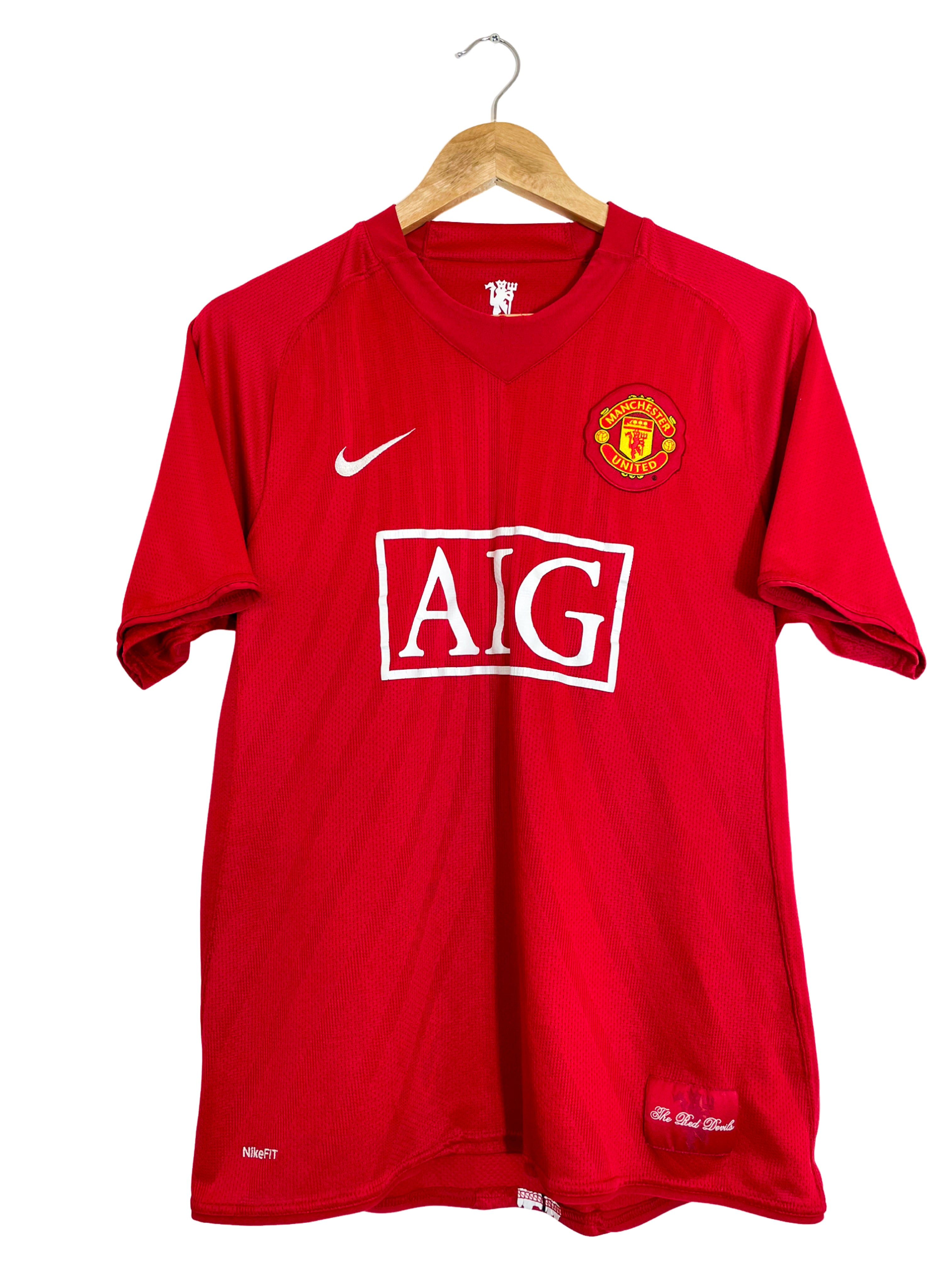 2007/2009 – Manchester United home jersey [#7 RONALDO] - M – Vista