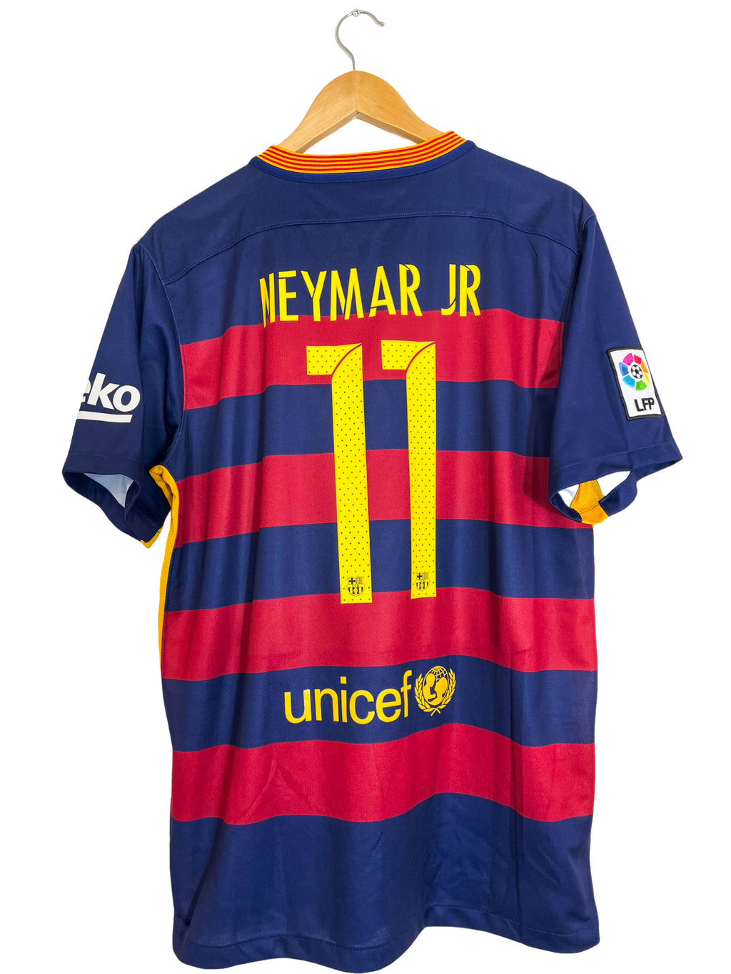 2015/2016 - Maillots FC Barcelone domicile [#11 Neymar Jr] - L