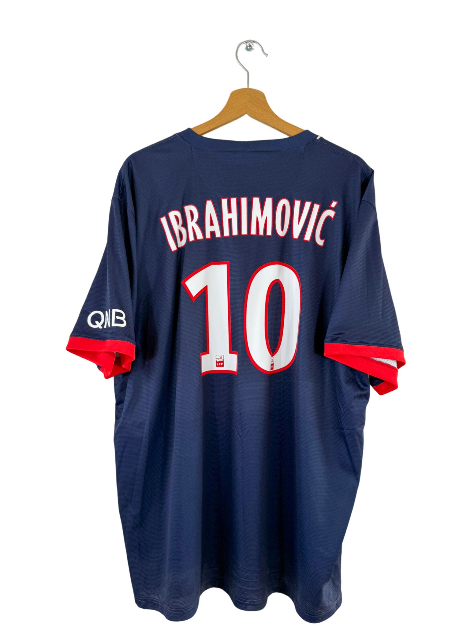 2013/2014 - Camiseta de local del PSG [#10 Ibrahimović] Nike - Talla M