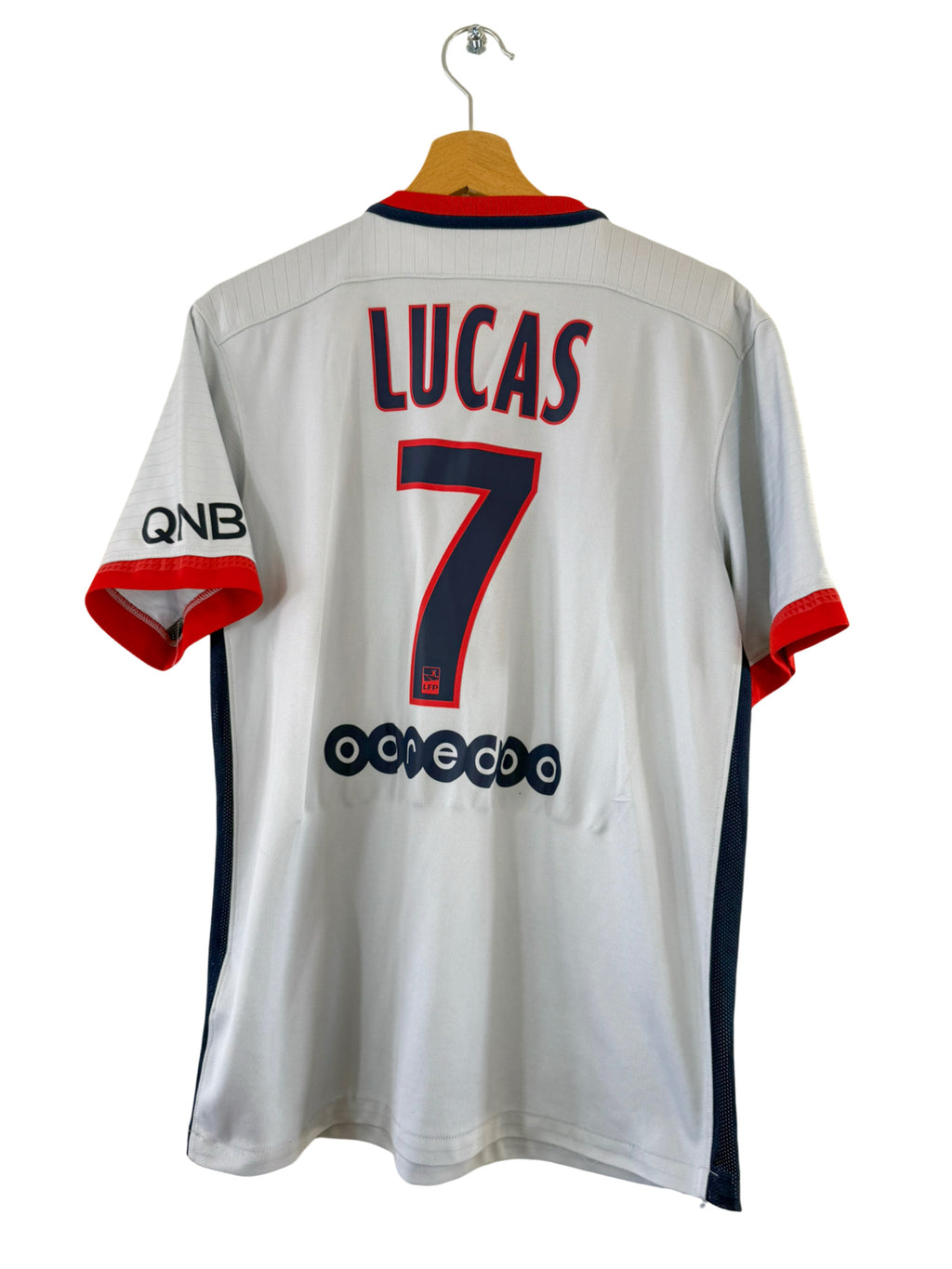 2015/2016 - Maillot PSG extérieur [#7 Lucas] - M