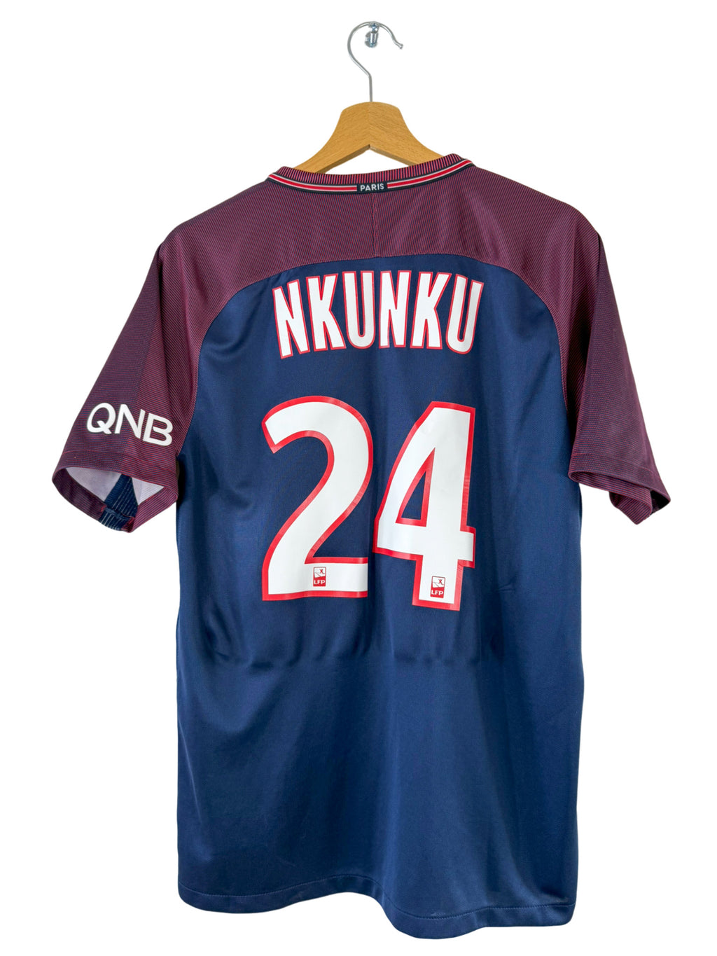 2017/2018 - Maillot PSG domicile [#24 Nkunku] - M