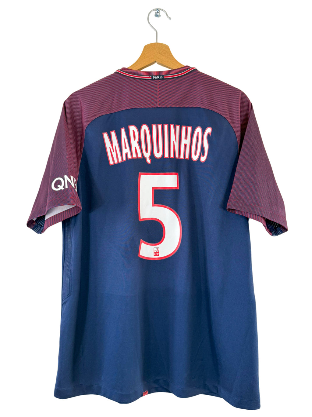 2017/2018 - Maillot PSG domicile [#5 Marquinhos] - L