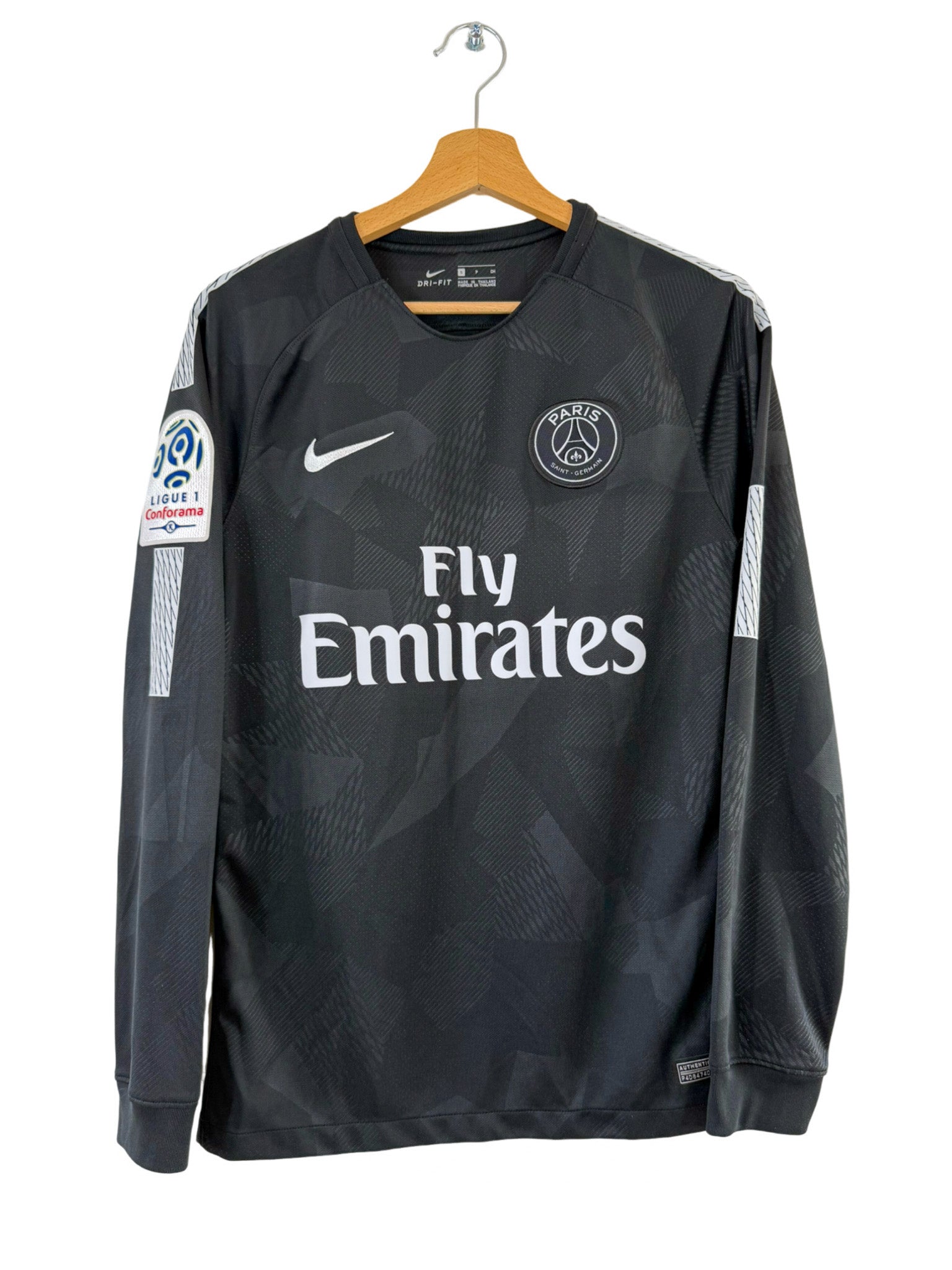 2017/2018 - Tercera equipación del PSG [#29 Mbappé] *Manga larga* - S