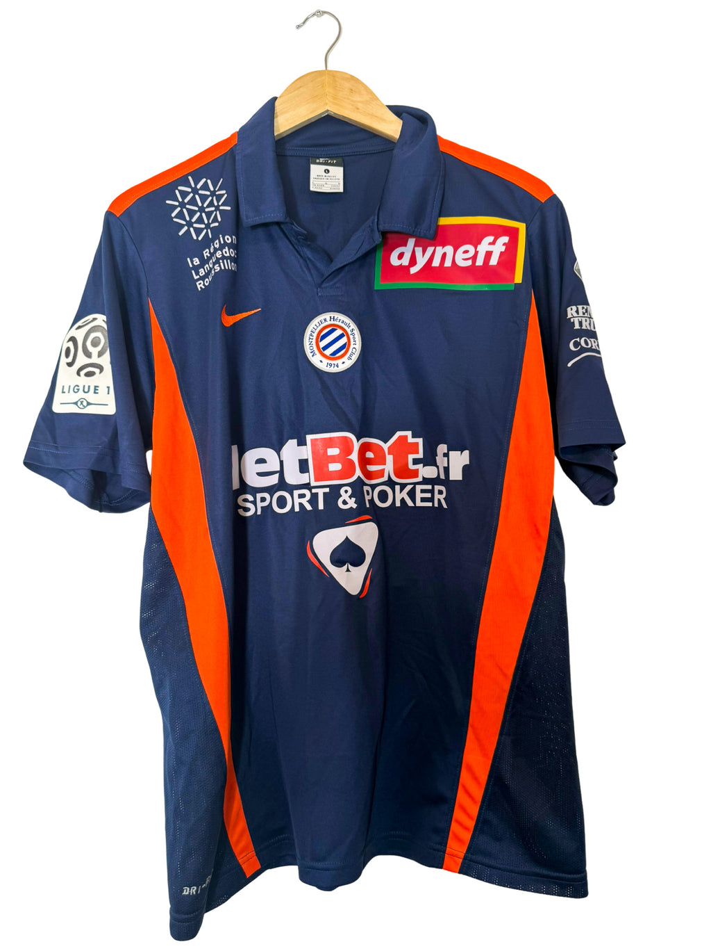 2010/2011 – Maillot Montpellier HSC domicile *Match Issue* [#19 Camara] - L