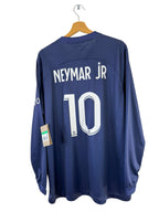 2022/2023 - Maillot PSG domicile [#10 Neymar Jr] *Manches Longues* *Neuf* - XL