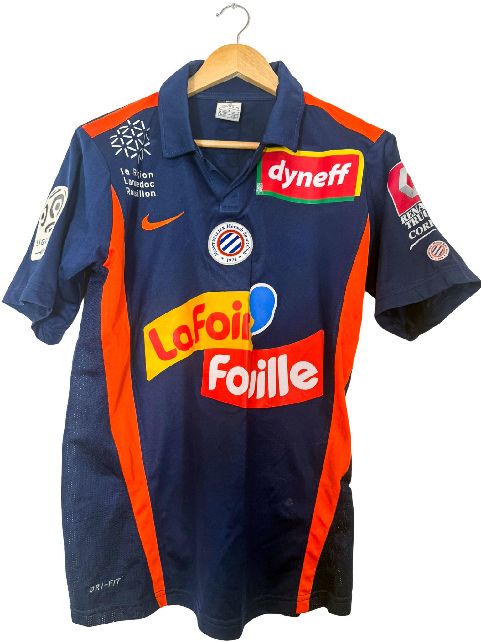 2010/2011 – Maillot Montpellier domicile [#29 Belhanda] Nike *Match Issue* - M