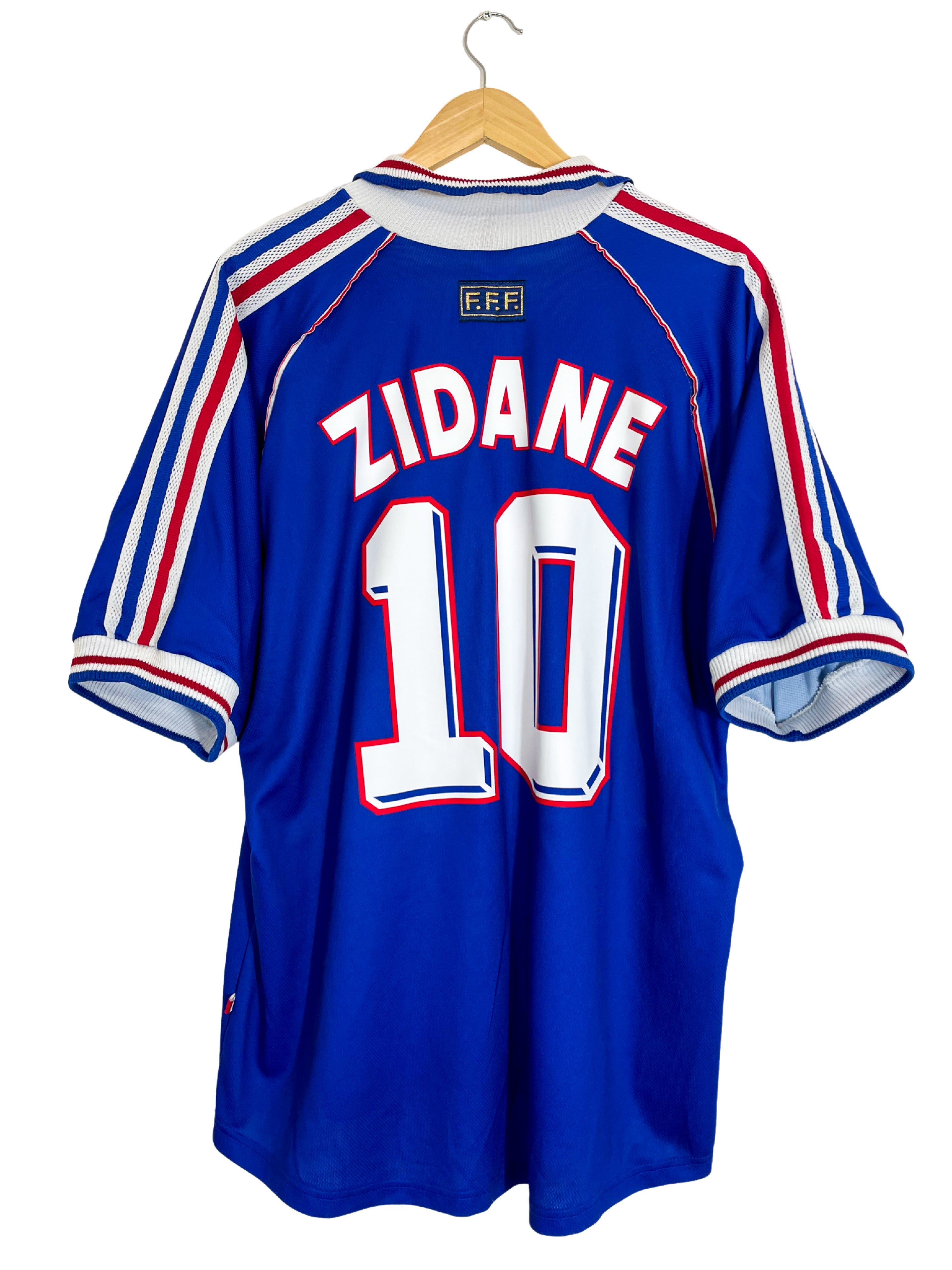 1998 – Maillot Équipe de France domicile [#10 ZIDANE] - XL