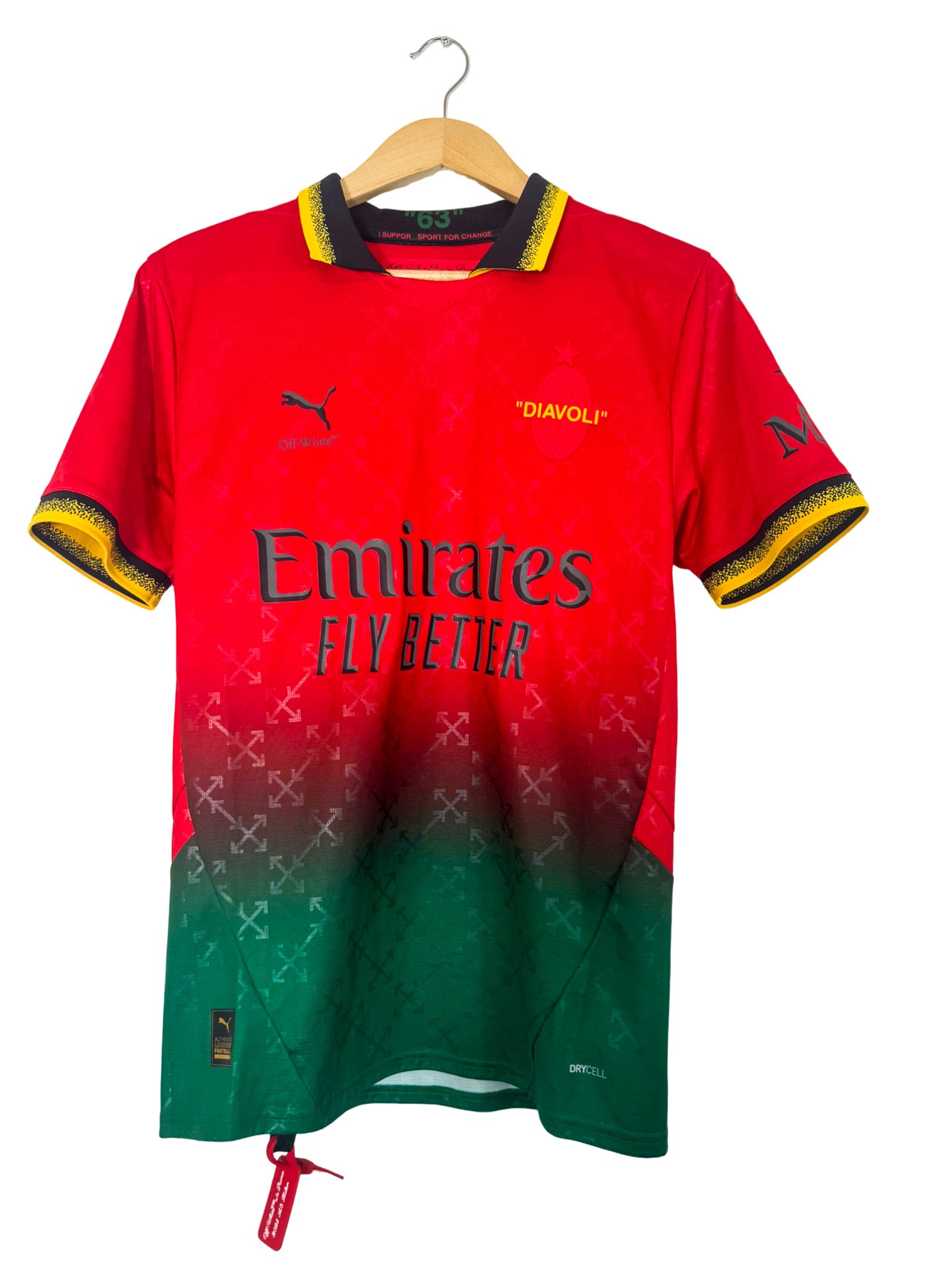 2024/2025 – AC Milan X Off White Home Jersey Pro Version - S