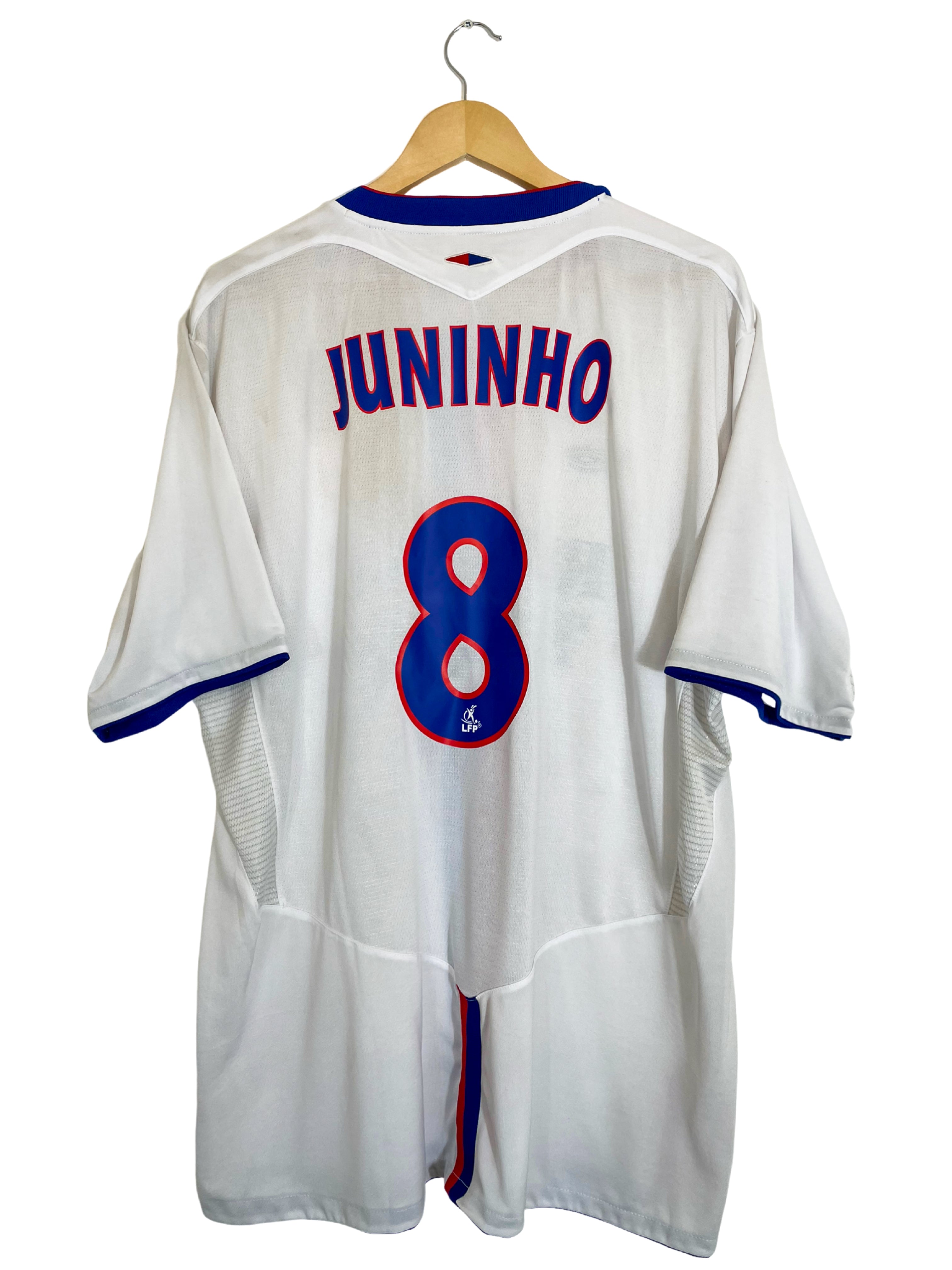 2004/2005 – Maillot Olympique Lyonnais domicile [#8 Juninho] - XXL