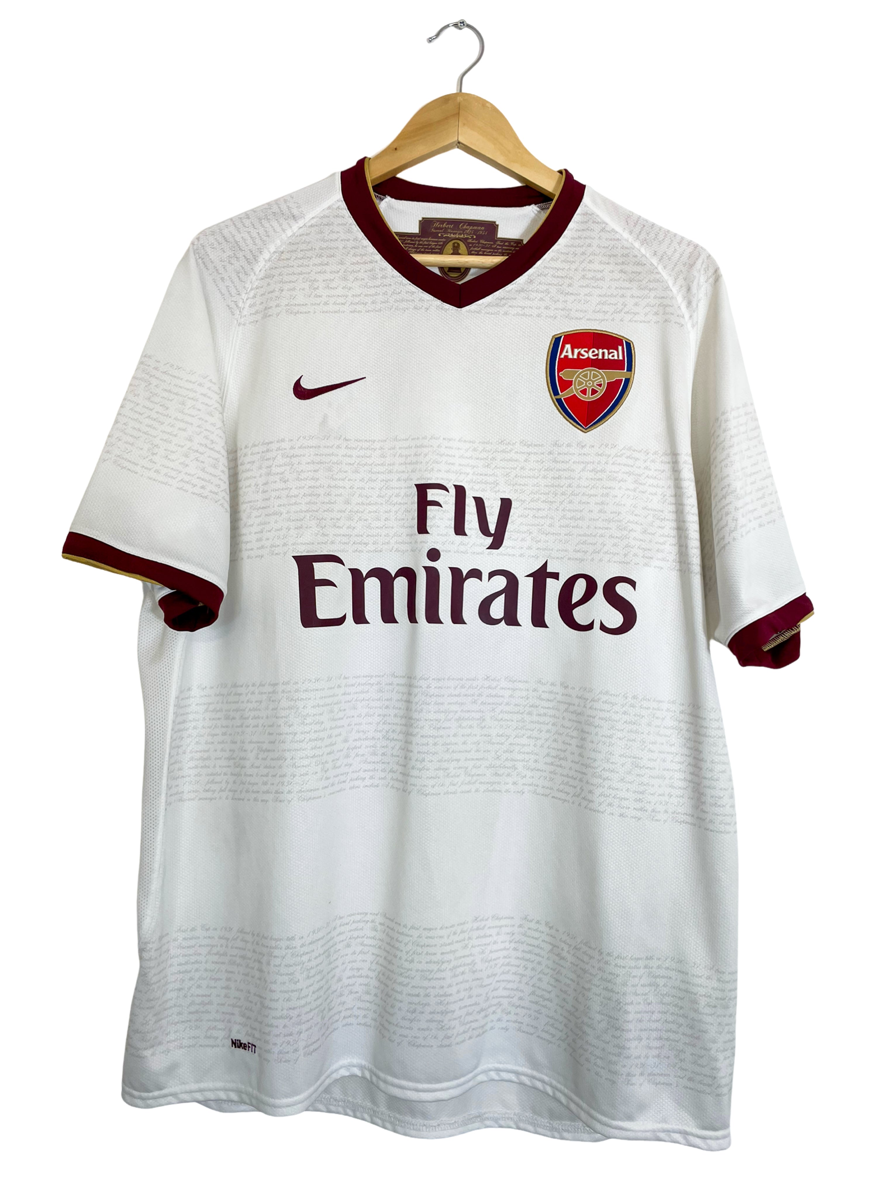 2008/2009 – Maillot Arsenal extérieur [#4 FÀBREGAS] - L