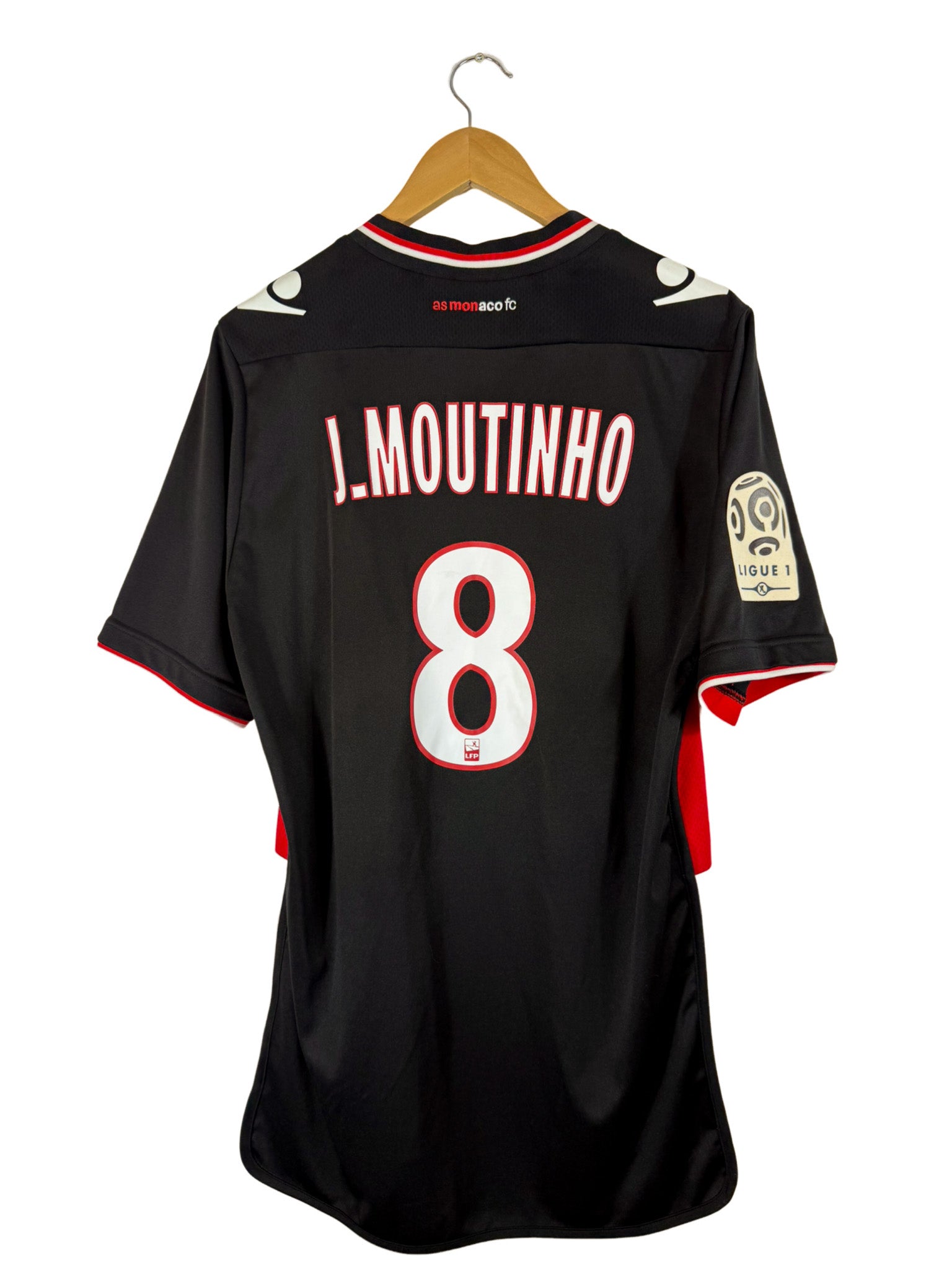 2013/2014 - Camiseta visitante del AS Mónaco [#9 Falcao] Macron - Talla M