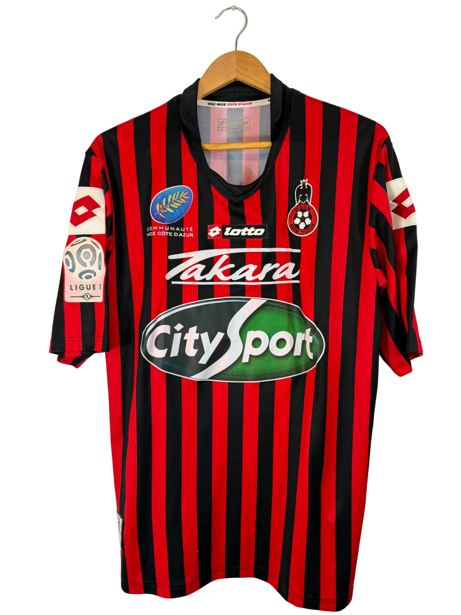2007/2008 – Maillot OGC Nice domicile [#10 Emerson] Lotto – XL
