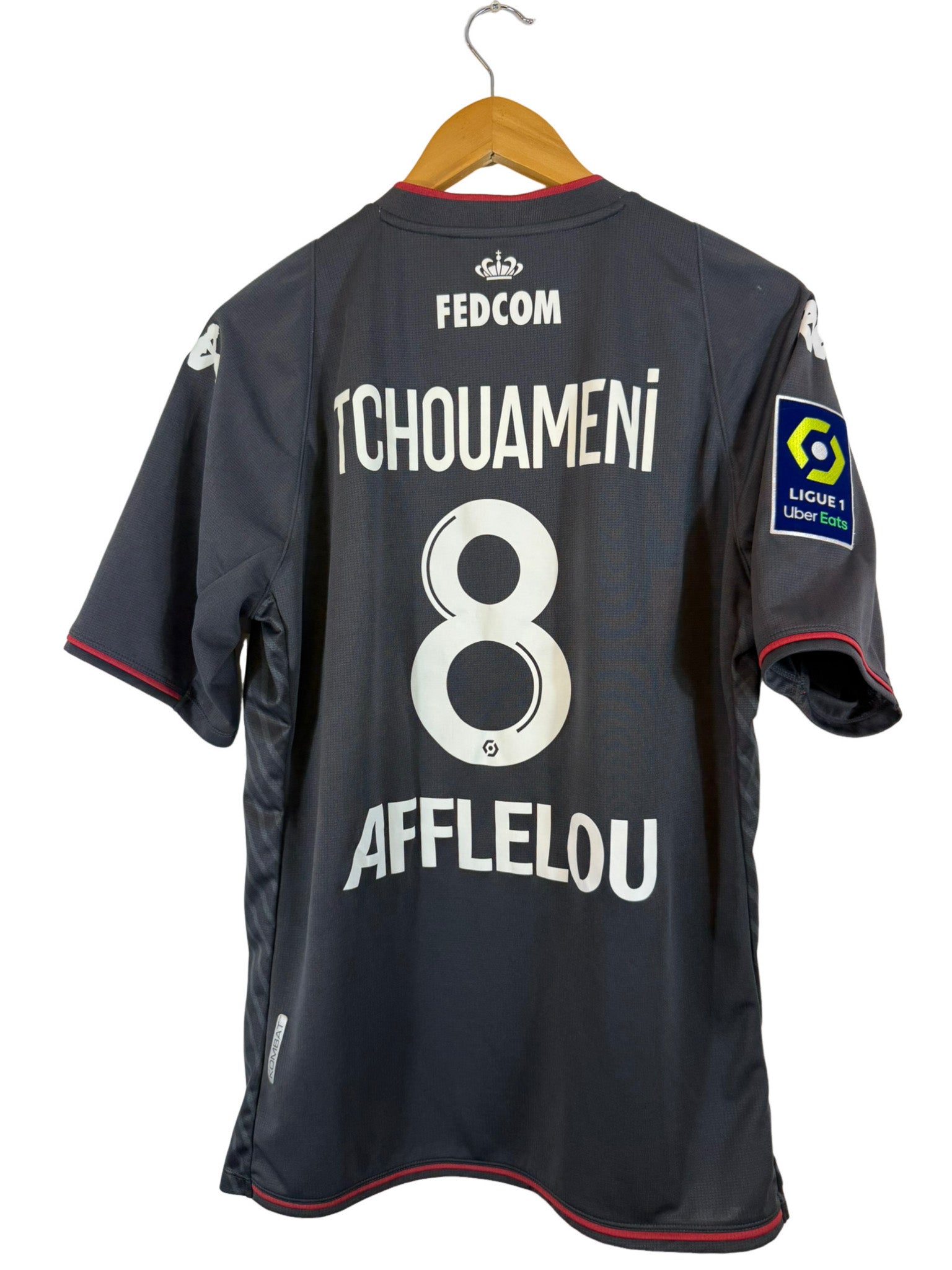 2021/2022 – Maillot AS Monaco extérieur [#8 Tchouameni] – L