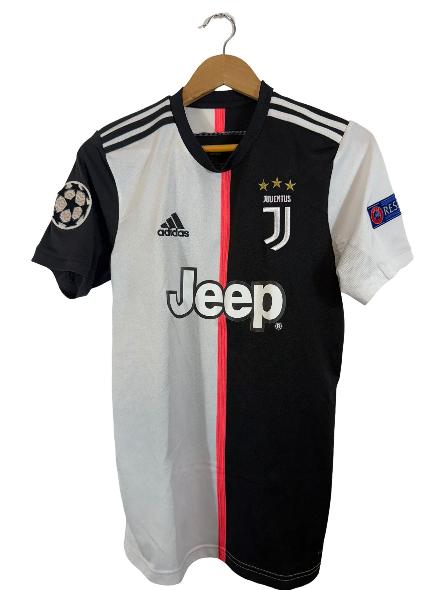 2019/2020 – Maillot Juventus domicile [#7 Ronaldo] Adidas Version Champions League – XS