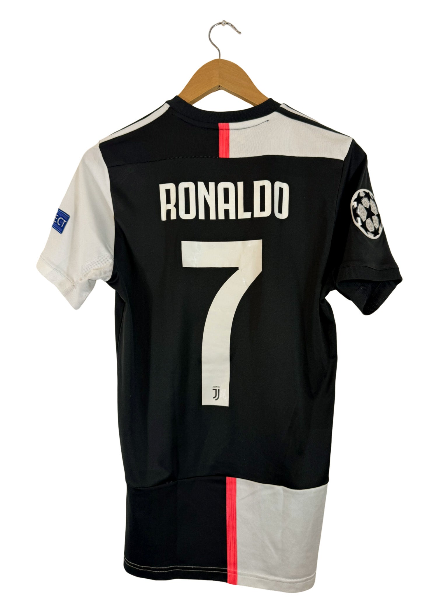 2019/2020 – Maillot Juventus domicile [#7 Ronaldo] Adidas Version Champions League – XS