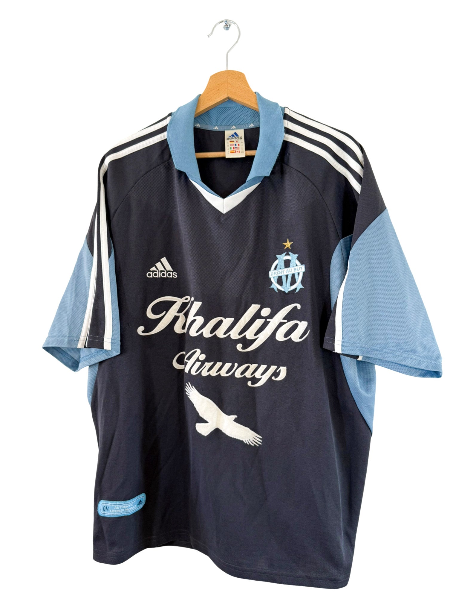 2001/2002 - Maillot Olympique de Marseille extérieur - XL