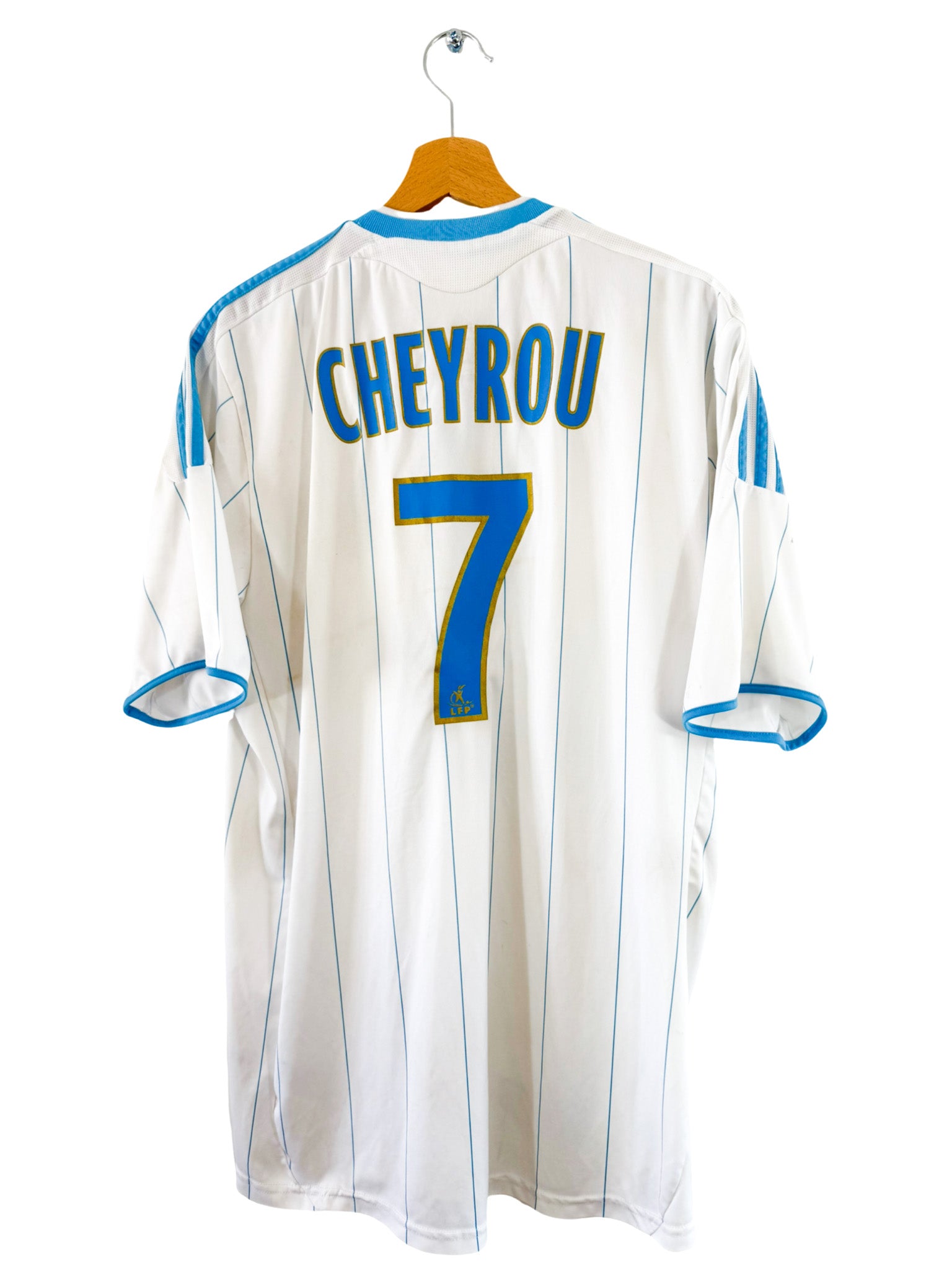 Maillot Olympique de Marseille domicile 2008/2009 [#7 CHEYROU] - L