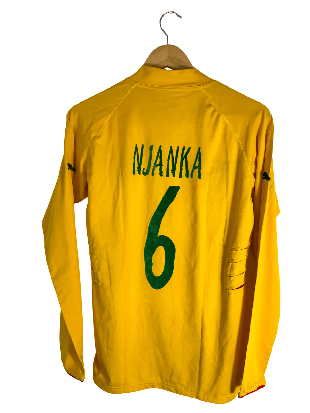 2004 – Maillot Cameroun extérieur *Match Issue* [#6 NJANKA] – XL