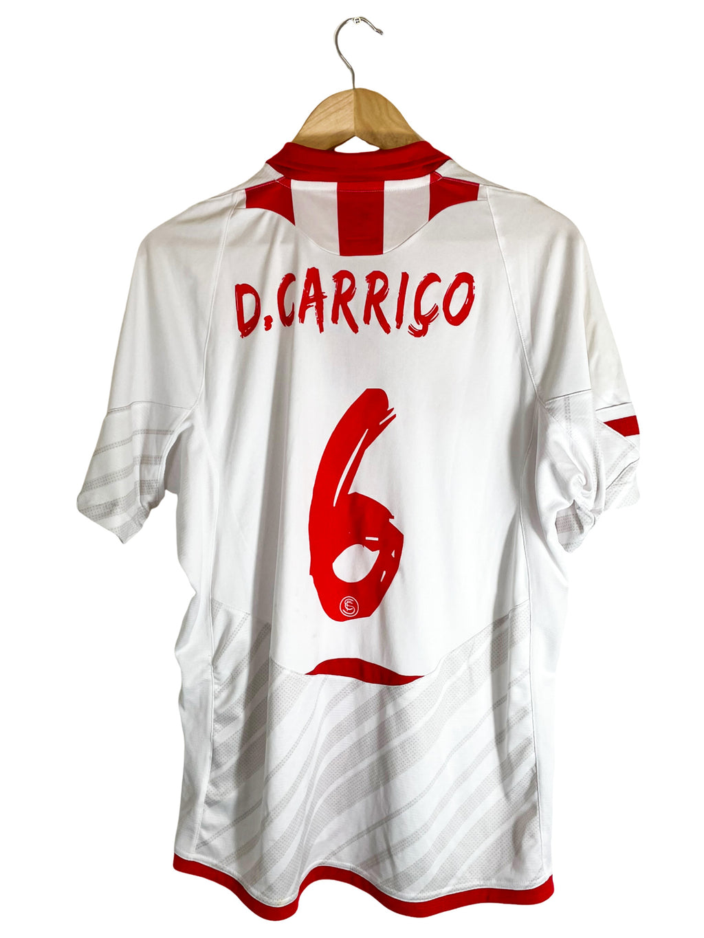 2013/2014 – Maillot FC Séville domicile *Match Issue* [#6 D. CARRIÇO] – L