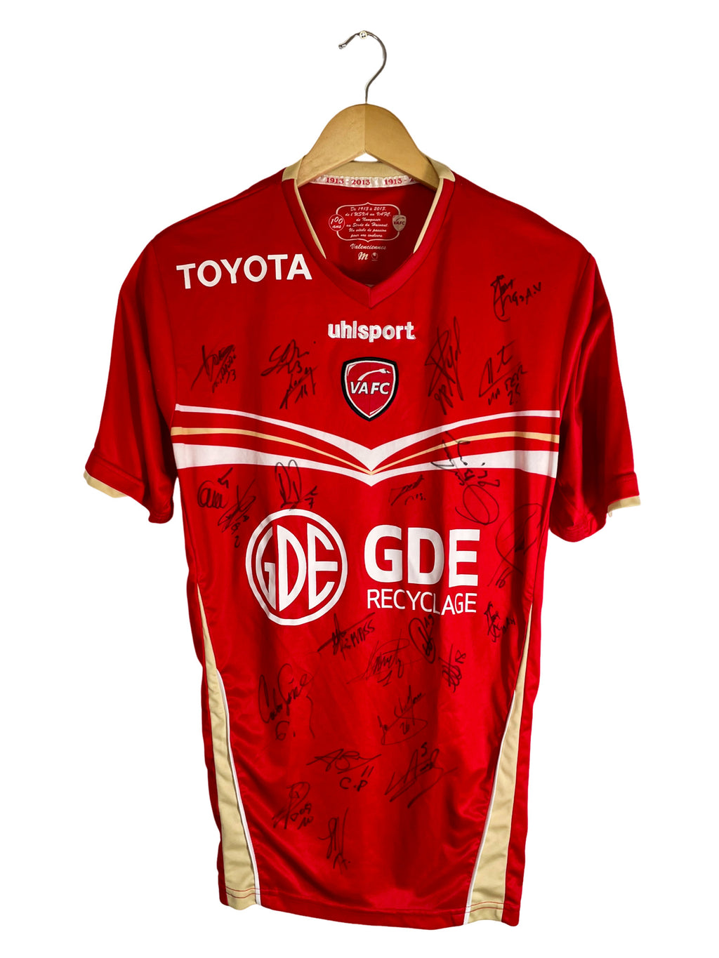 2012/2013 – Maillot Valenciennes FC domicile *Match Issue* [#2 DUCOURTIOUX] – M
