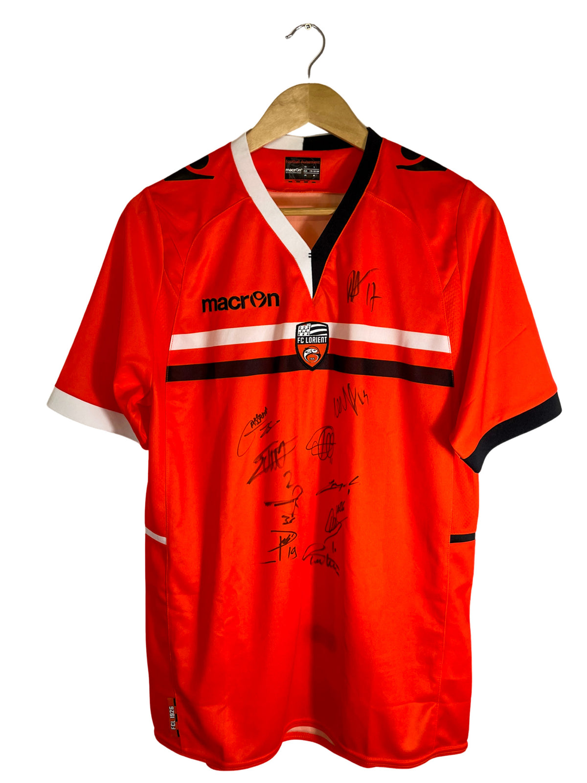 2013/2014 – Maillot FC Lorient domicile *Dédicacé* – L