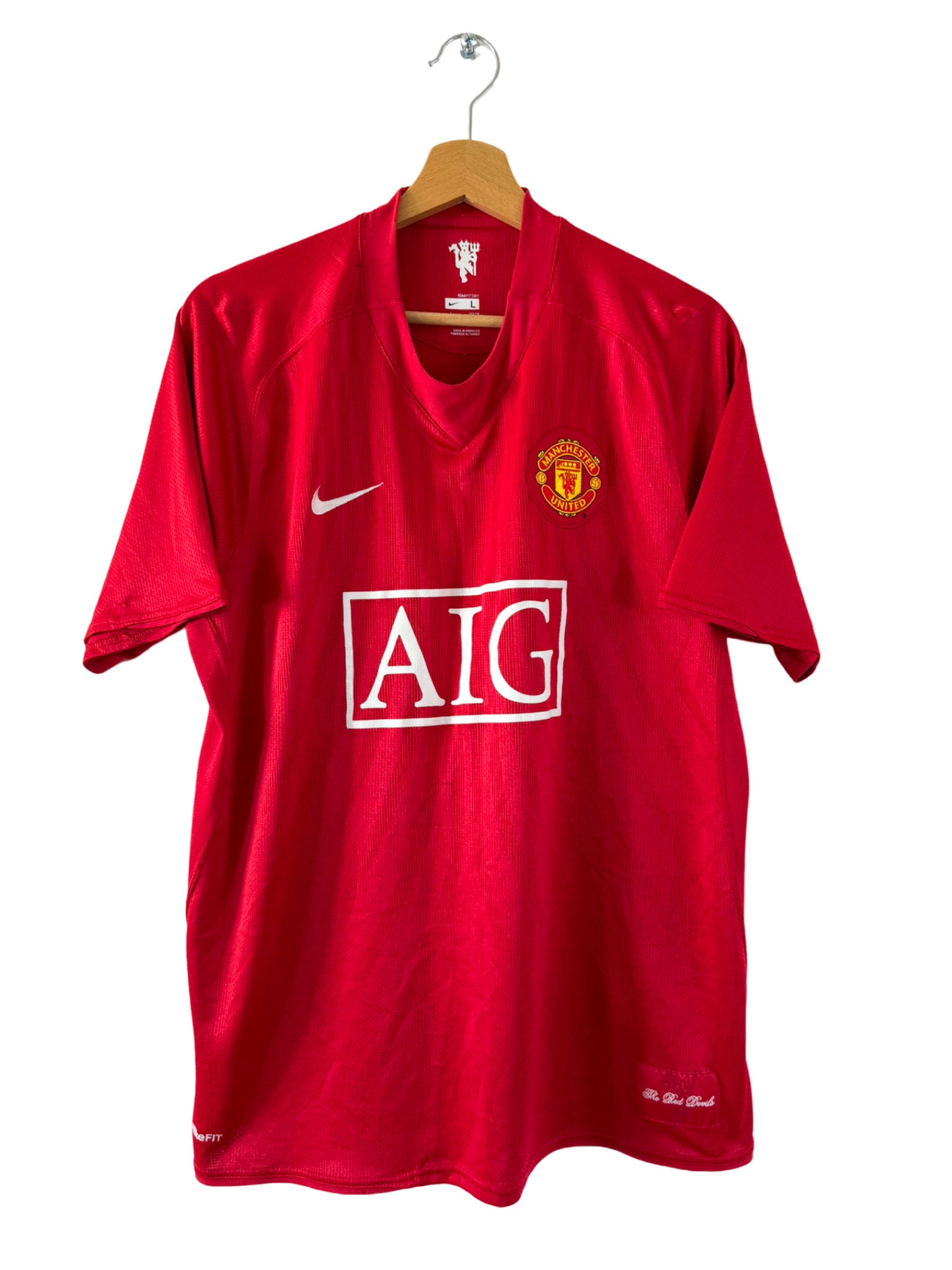 2007/2009 – Maillot Manchester United domicile [#32 Tévez] - L