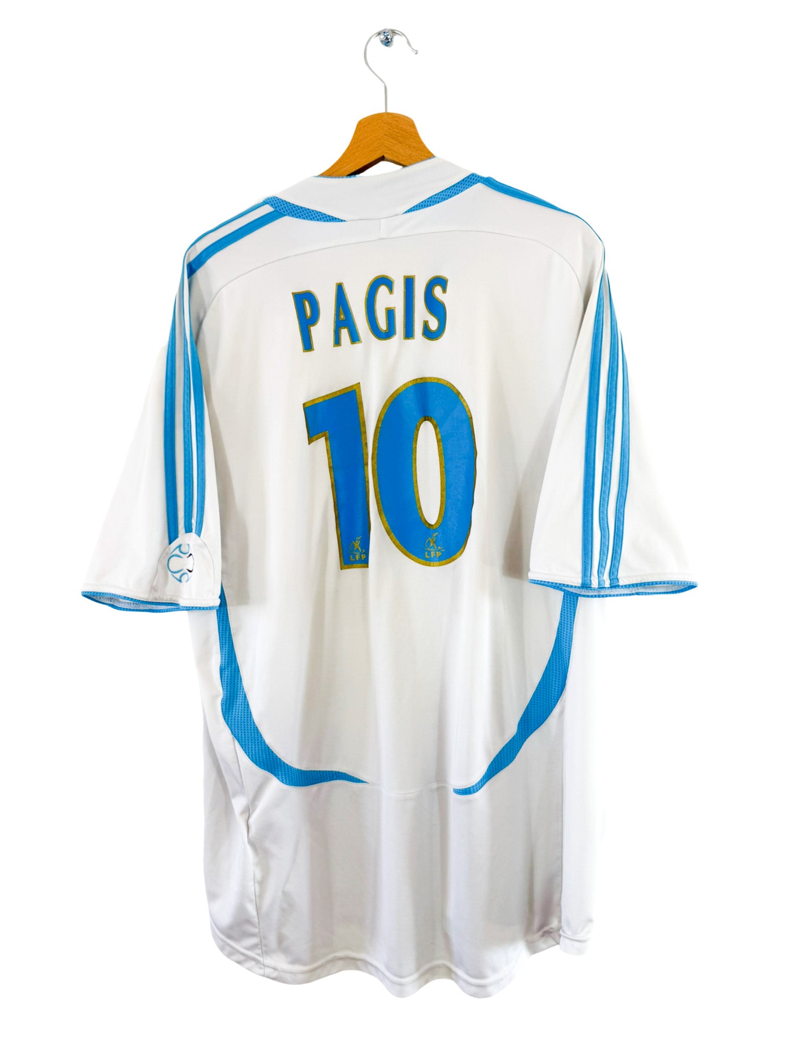 2006/2007 - Maillot Olympique de Marseille domicile [#10 Pagis] - 2XL