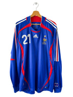 2006 – France Home Jersey [#21 Chimbonda] *Long Sleeves* - XL