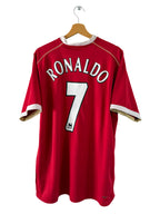 2006/2007 – Manchester United home jersey [#7 Ronaldo] - 2XL
