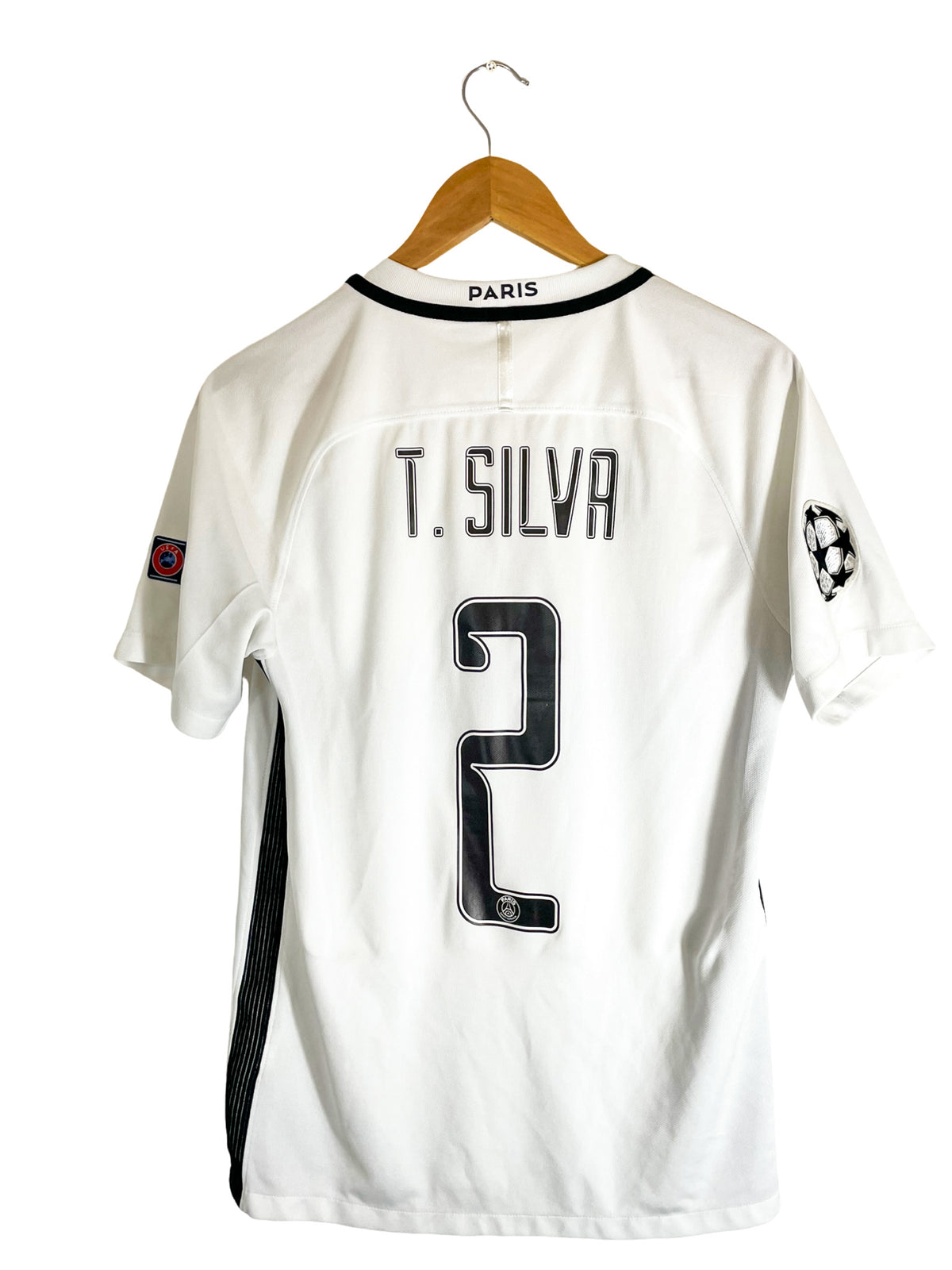 2016/2017 – Maillot Paris Saint-Germain third [#2 T. SILVA] – S