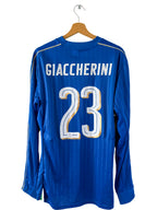 2016 – Italy Home Shirt [#23 Giaccherini] *Long Sleeves* - L