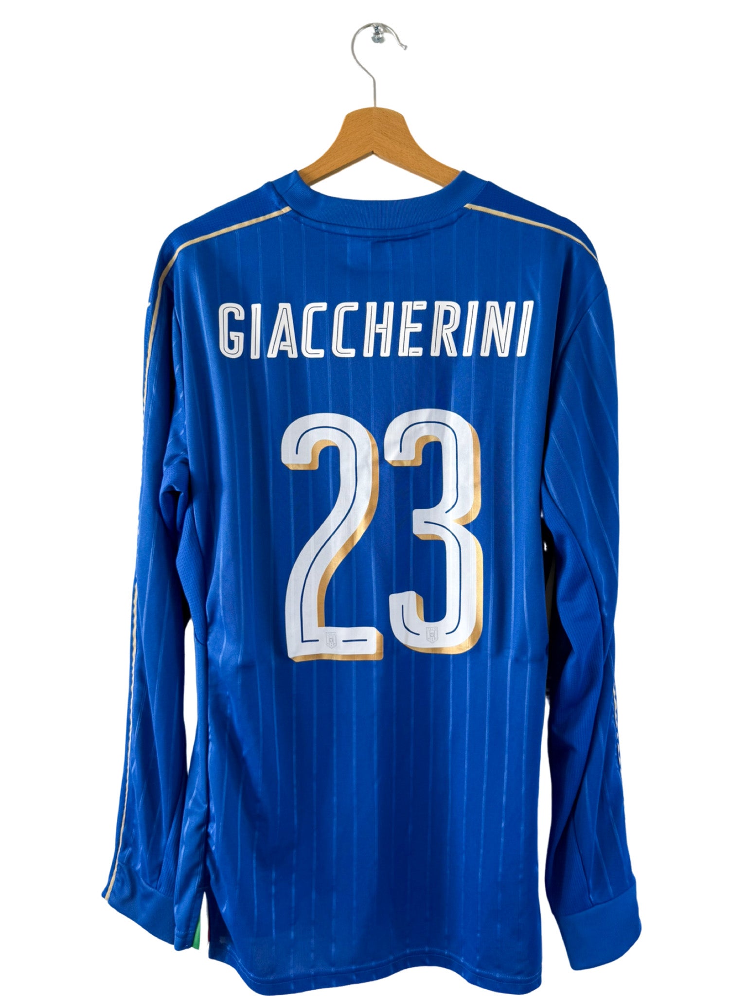 2016 – Maillot Italie domicile [#23 Giaccherini] *Manches Longues* - L