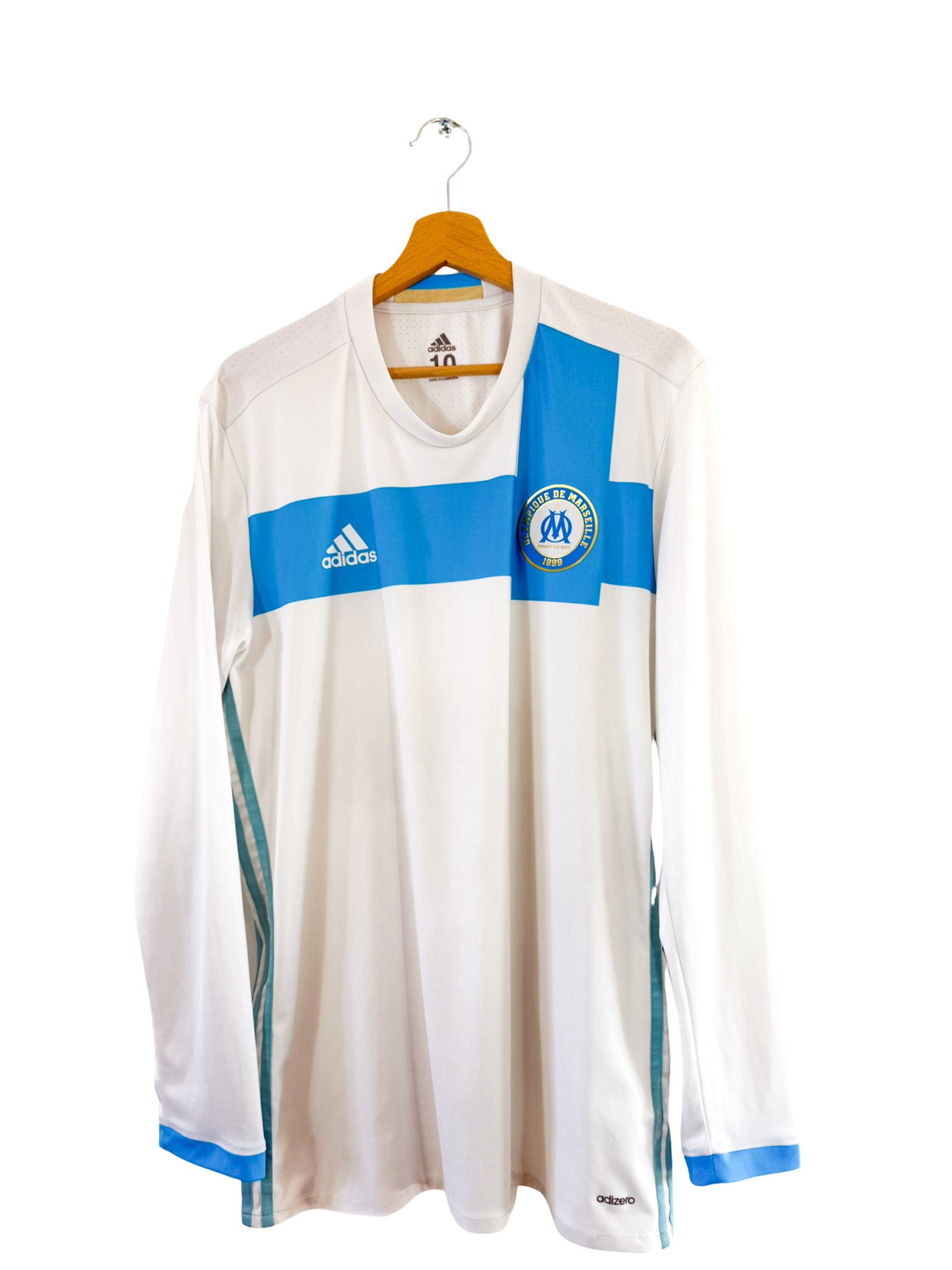 2015/2016 - Maillot Olympique de Marseille domicile *Manches longues* *stock pro*- L