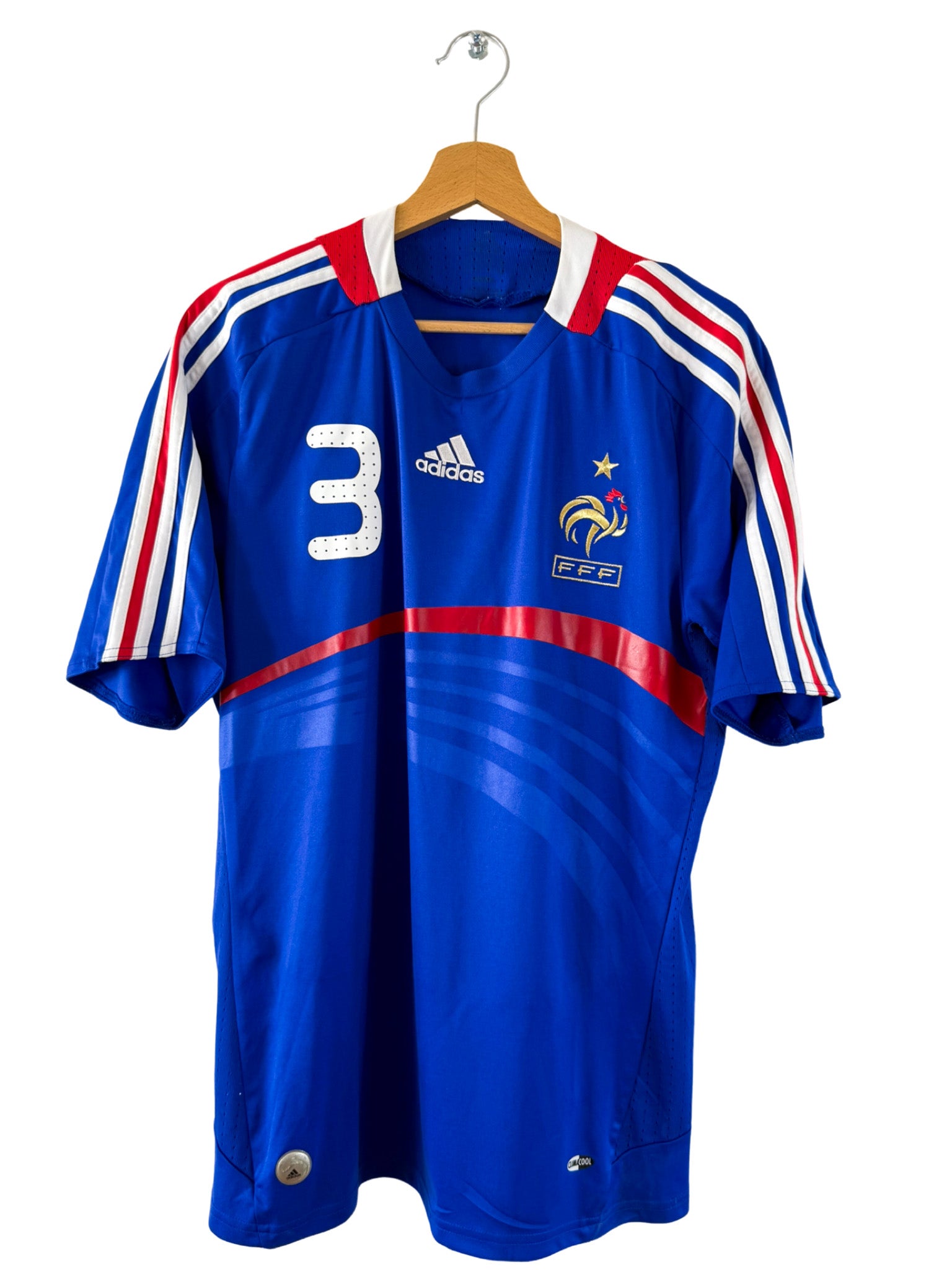 2008/2009 – Maillot France domicile [#3 Abidal] - L
