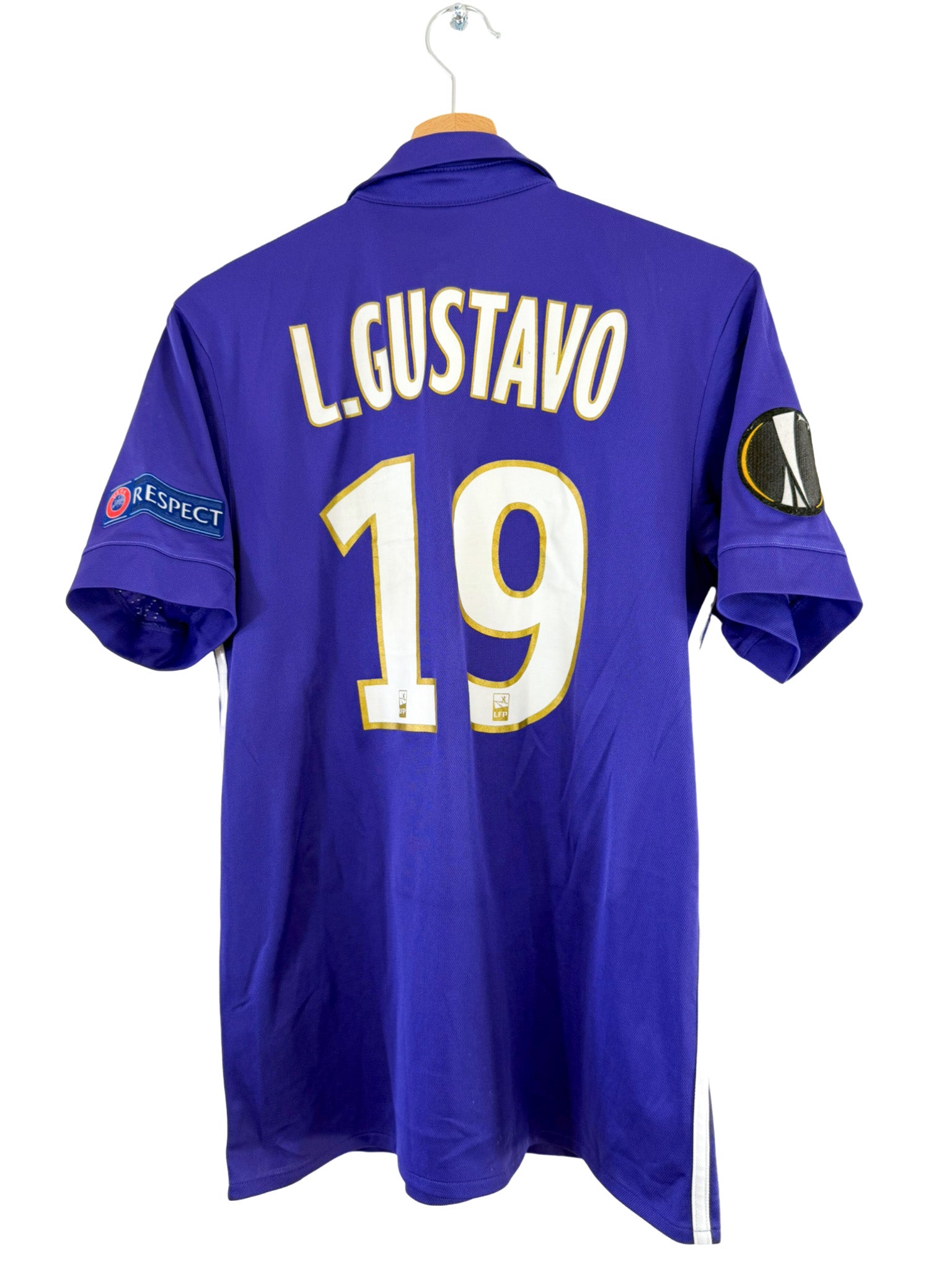 2017/2018 - Maillot Olympique de Marseille extérieur [#19 L. Gustavo] - S