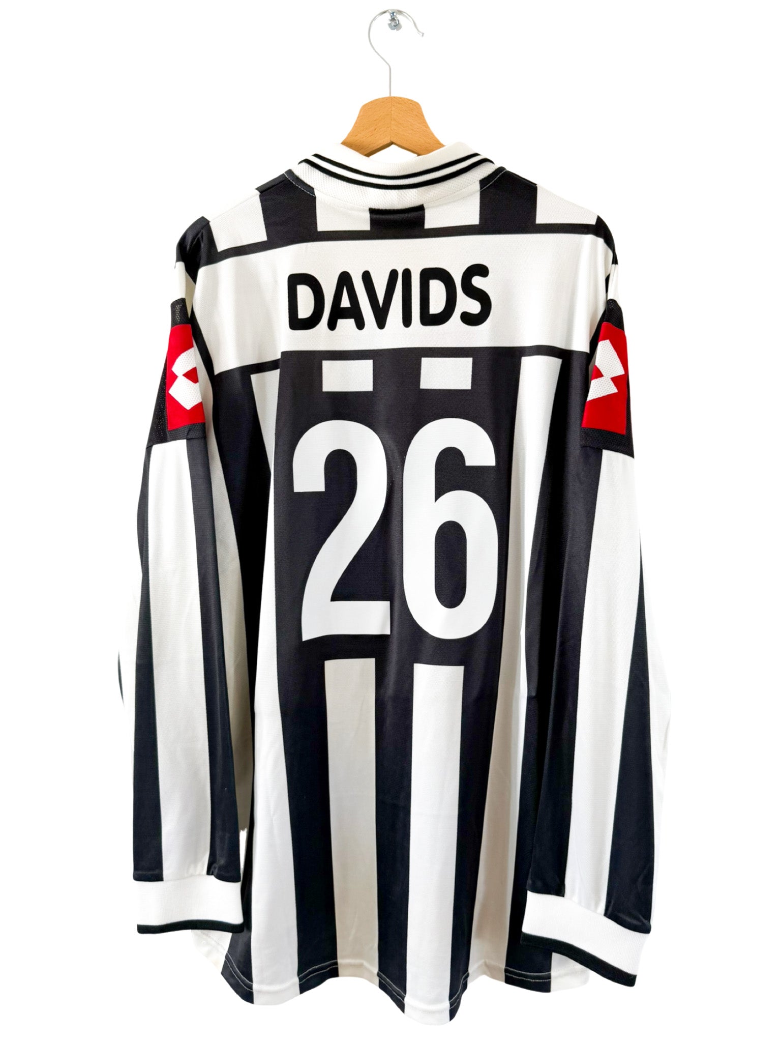 2001/2002 – Maillot Juventus domicile [#26 Davids] *Manches Longues* - XL