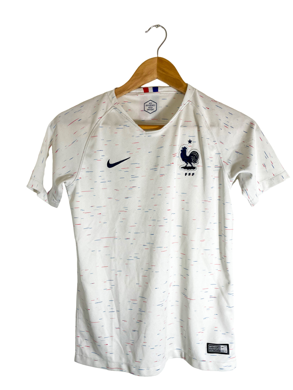 2018 – Maillot France extérieur – 12-13 ans