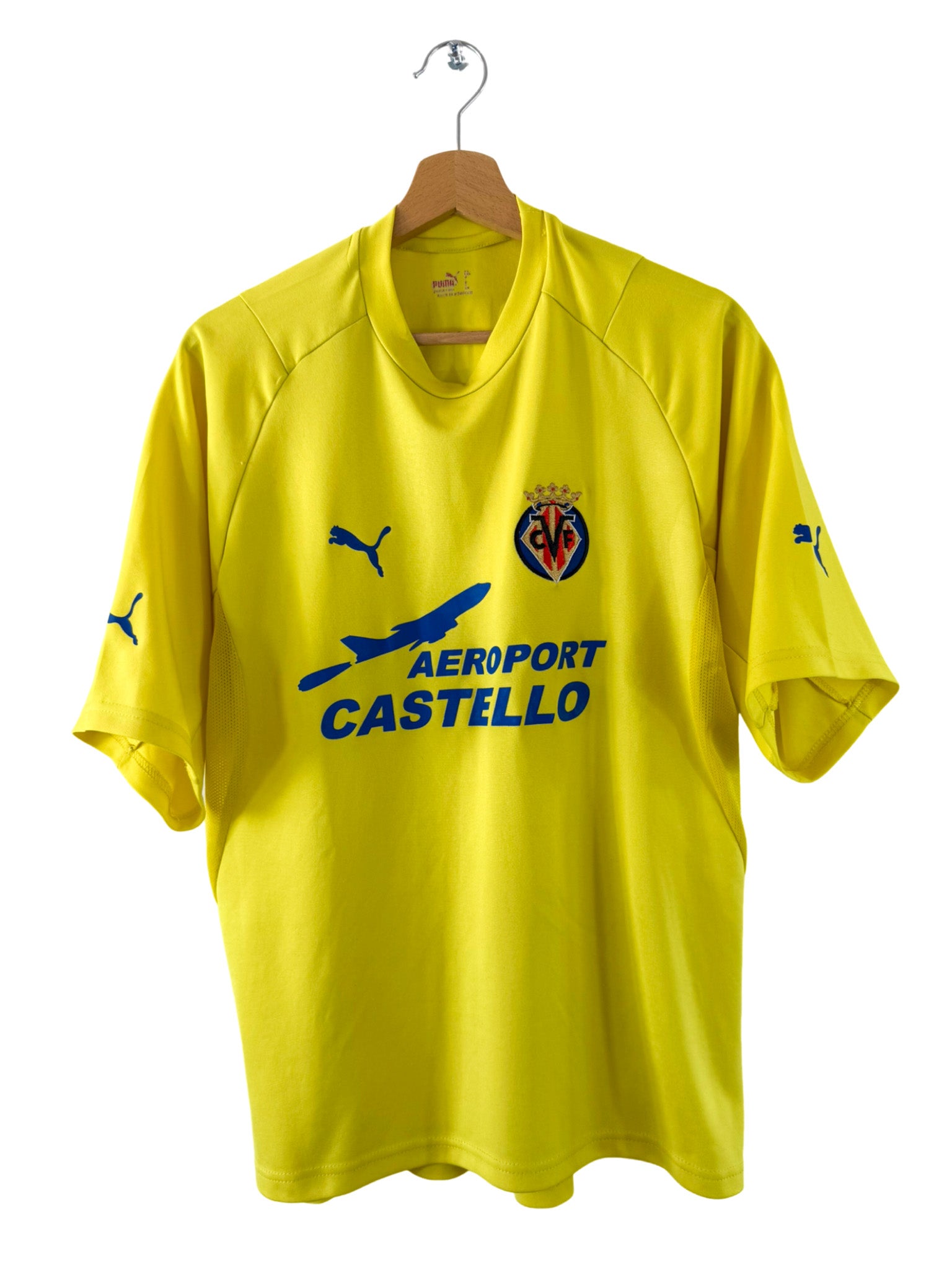 2005/2006 - Camiseta local del Villarreal [#5 FORLAN] - S