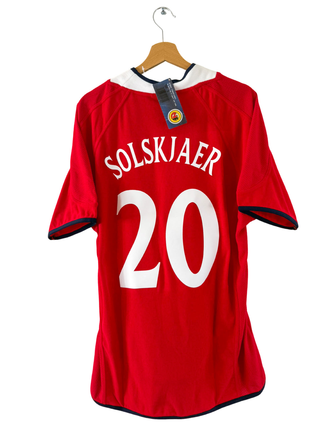 2000 – Maillot Norvège domicile [#20 Solskjær] - L