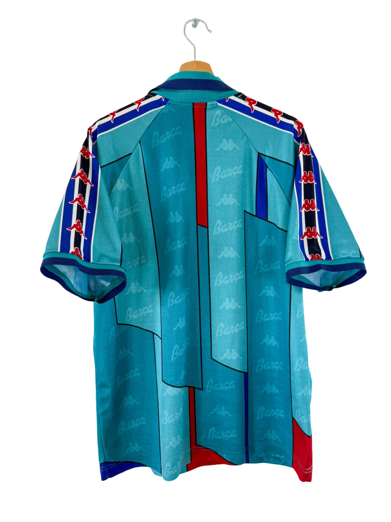 1995/1997 - FC Barcelona Away Shirt Kappa - XL