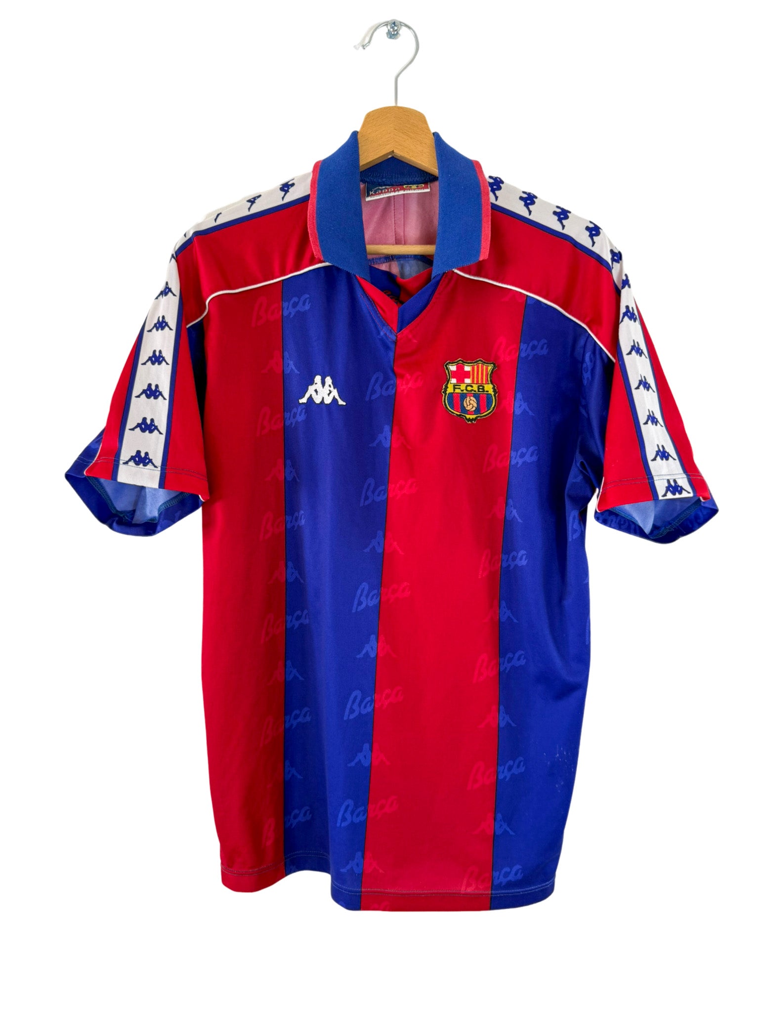 1992/1995 - FC Barcelona Home Shirt Kappa - S
