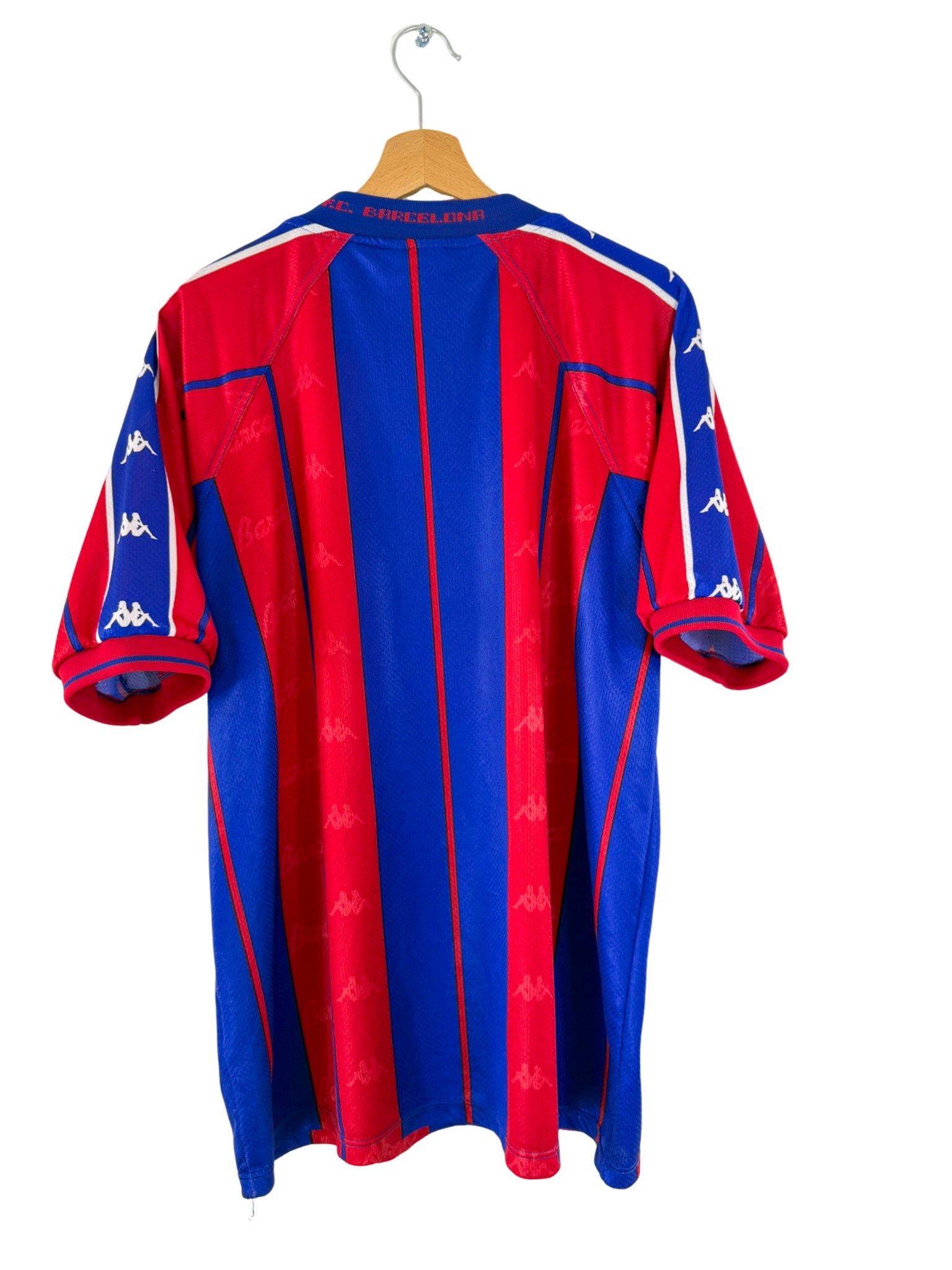 1997/1998 - FC Barcelona Home Shirt Kappa - XL