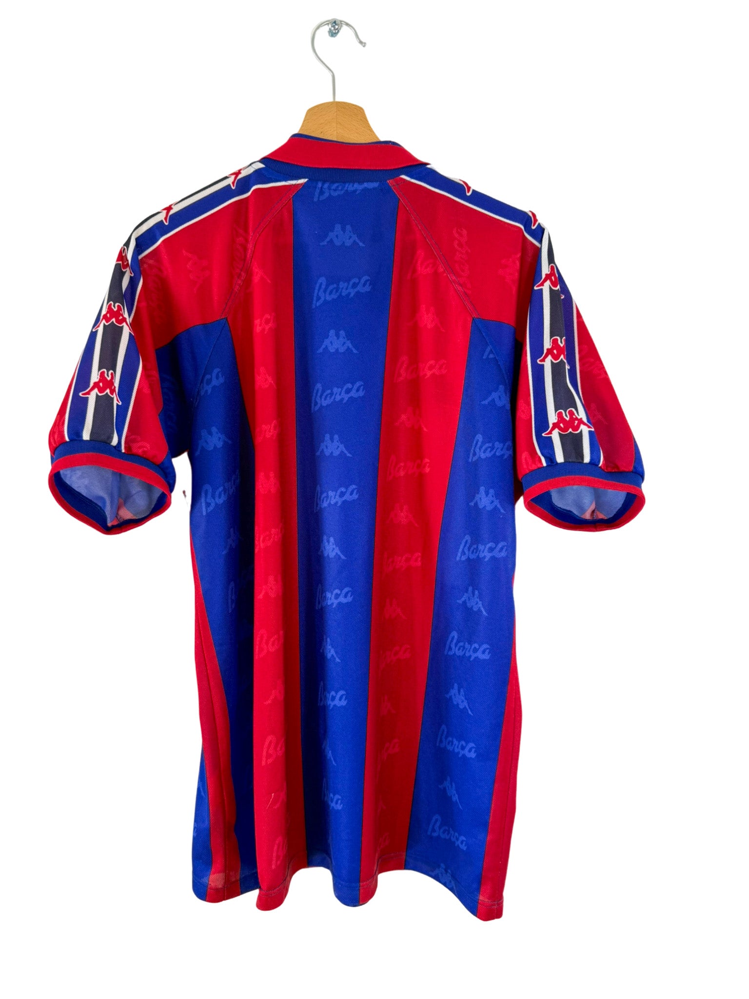 1996/1997 - FC Barcelona Home Shirt Kappa - M
