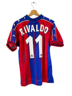 1997/1998 - Maillot FC Barcelone domicile [#11 Rivaldo] - L