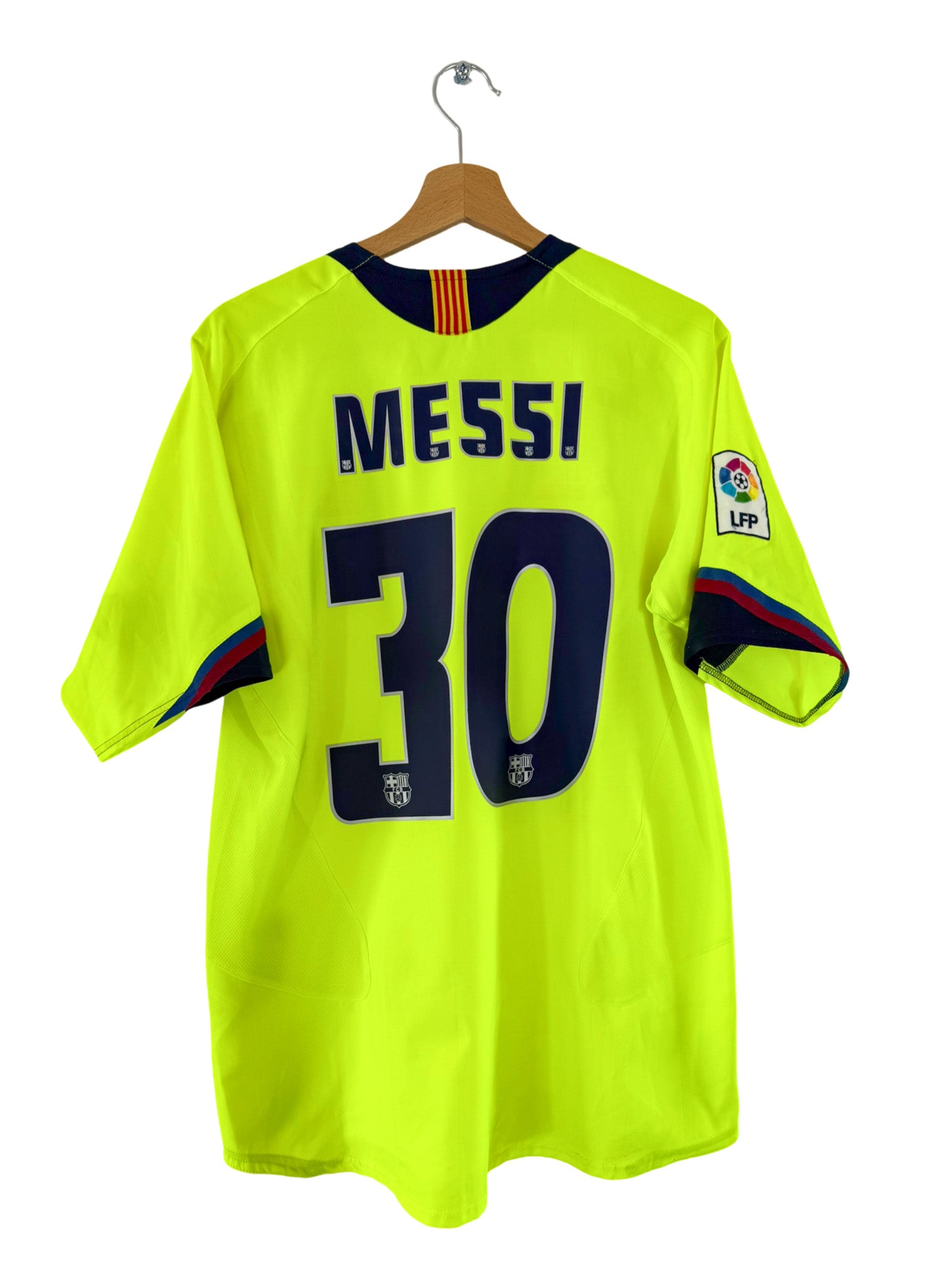 2006/2007 - FC Barcelona Third Jersey [#30 Messi] Nike - S