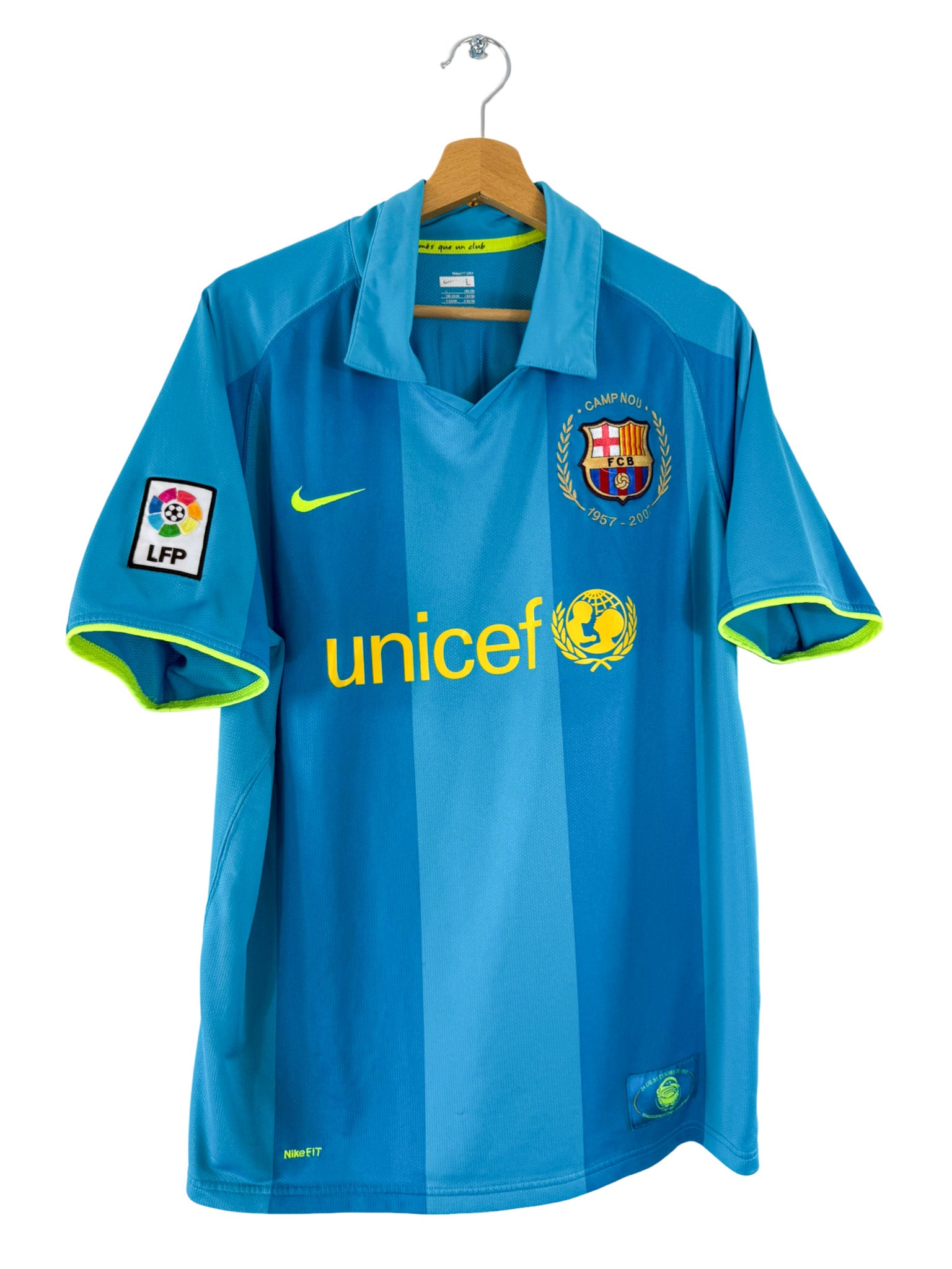 2007/2008 - FC Barcelona Away Shirt [#14 Henry] Nike - L